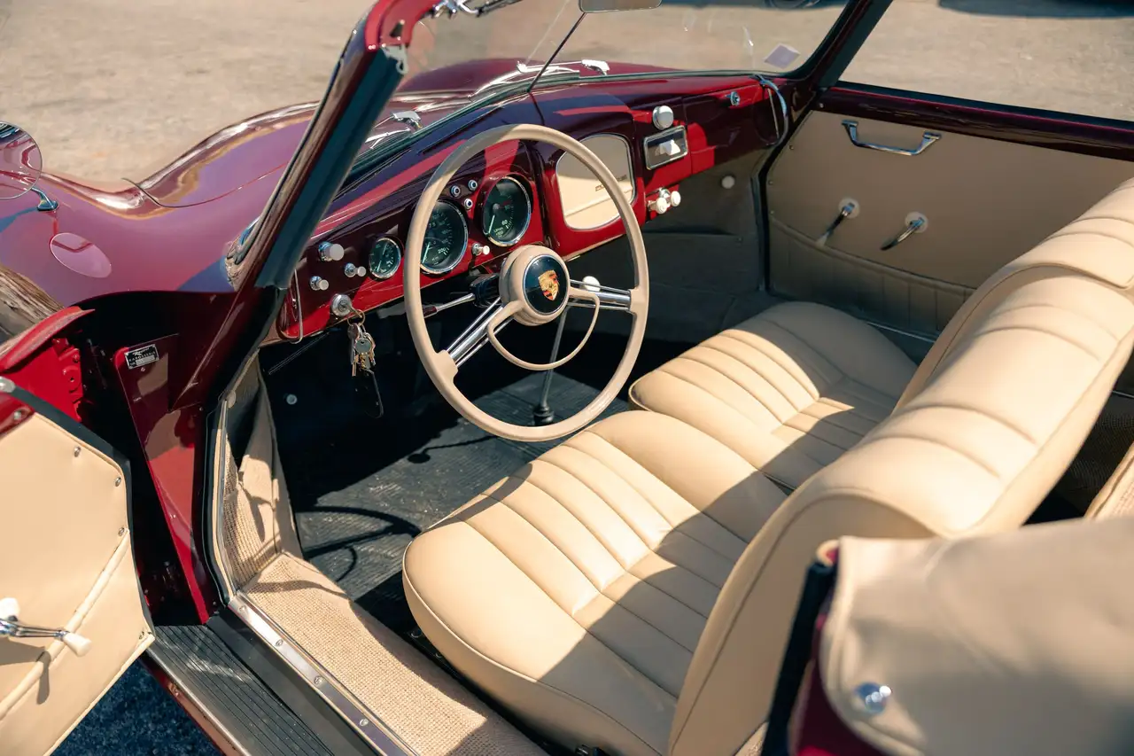 Porsche 356 Pré-A 1500 Cabriolet Reutter, foto 11