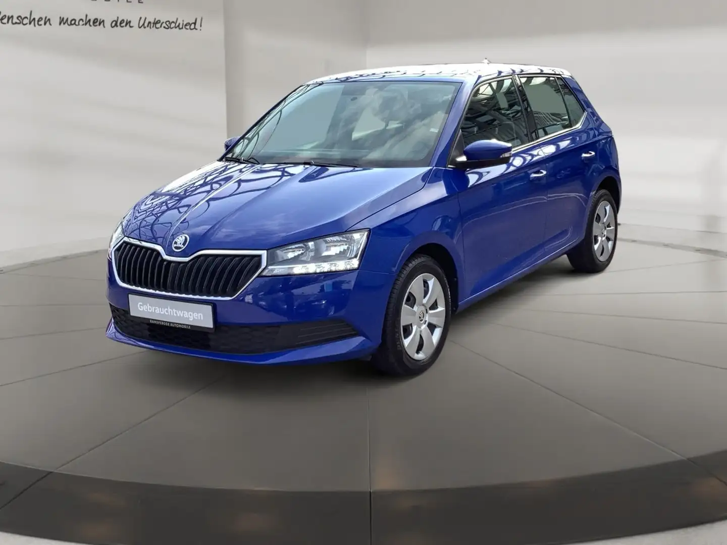 Skoda Fabia 1.0 TSI Cool Plus Klima Freisprech PDC Blau - 2