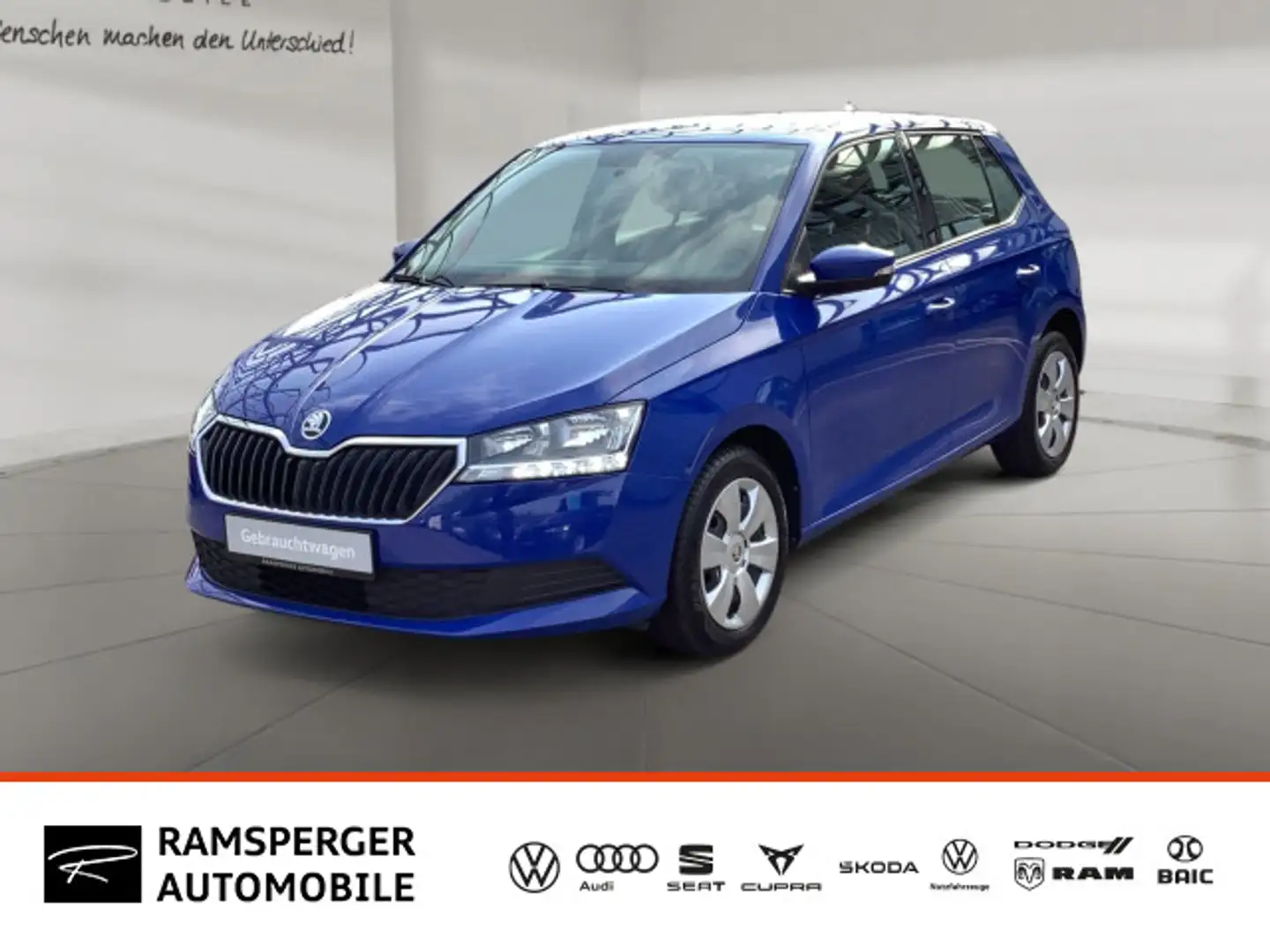 Skoda Fabia 1.0 TSI Cool Plus Klima Freisprech PDC Blau - 1
