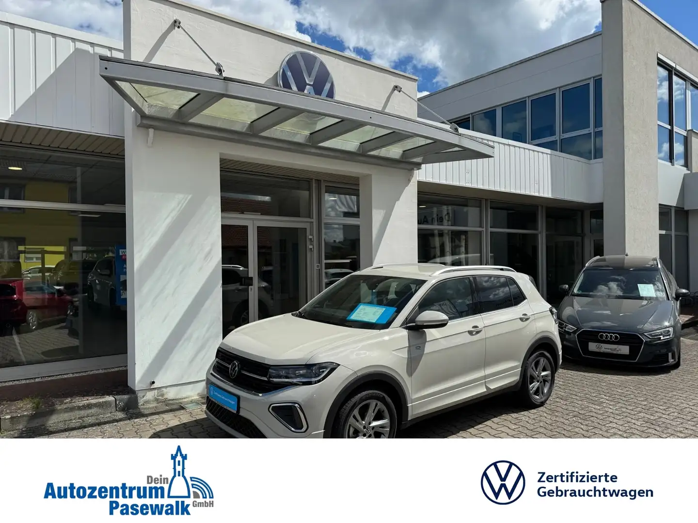 Volkswagen T-Cross 1.0 TSI R-Line 6-Gang Grau - 1