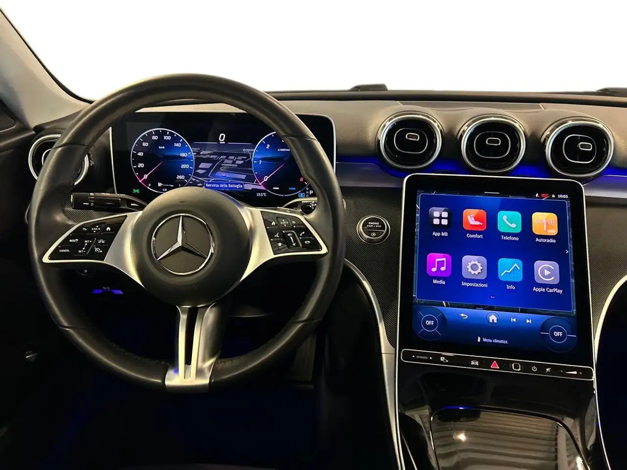Mercedes-Benz C-Class Classe C-W206 Berlina 2021 C 200 d mhev Advanced, миниатюра 11