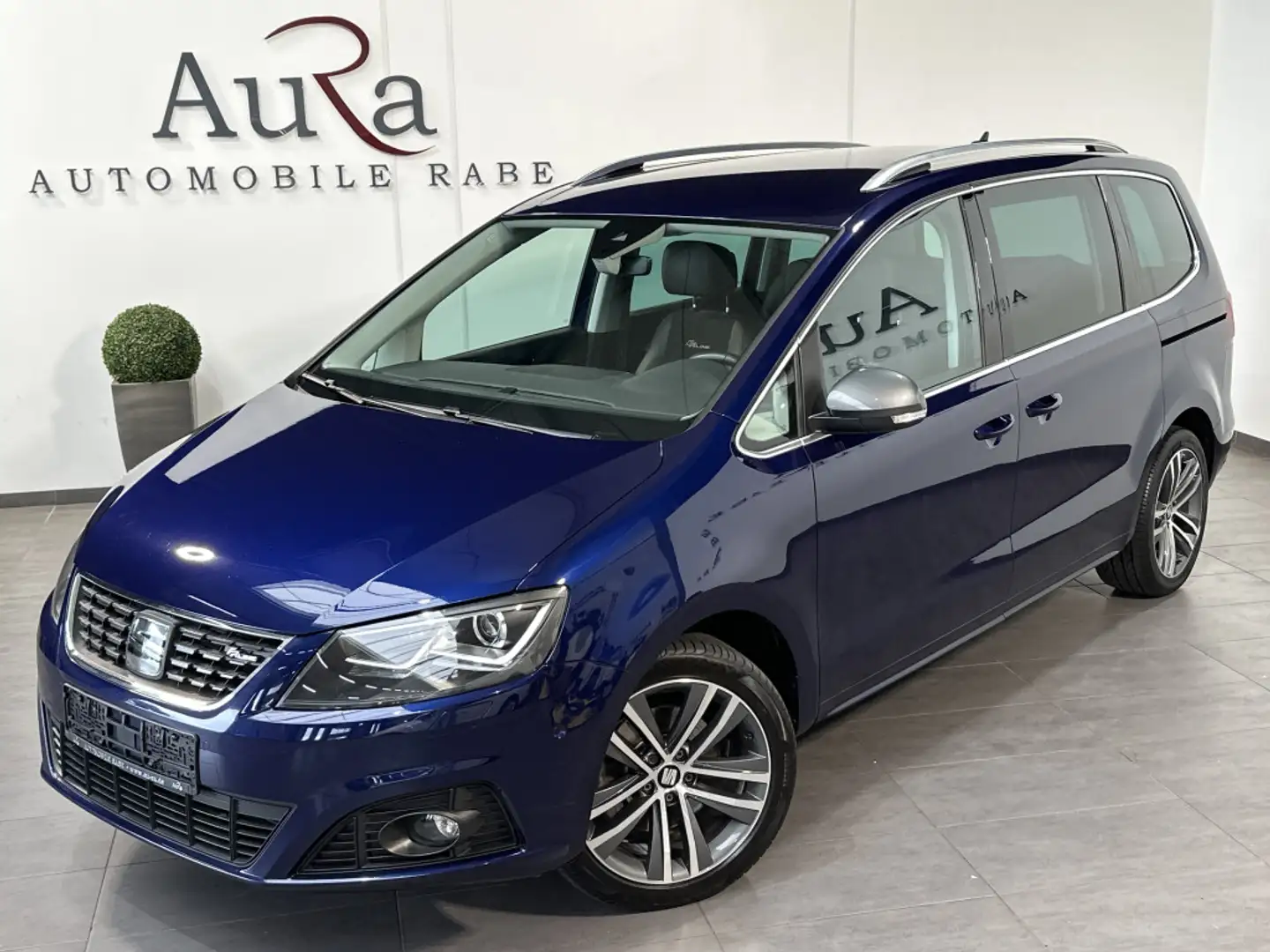 SEAT Alhambra 2.0 TDI DSG 4D FR-LINE NAV+XEN+ACC+18ZO Blau - 2