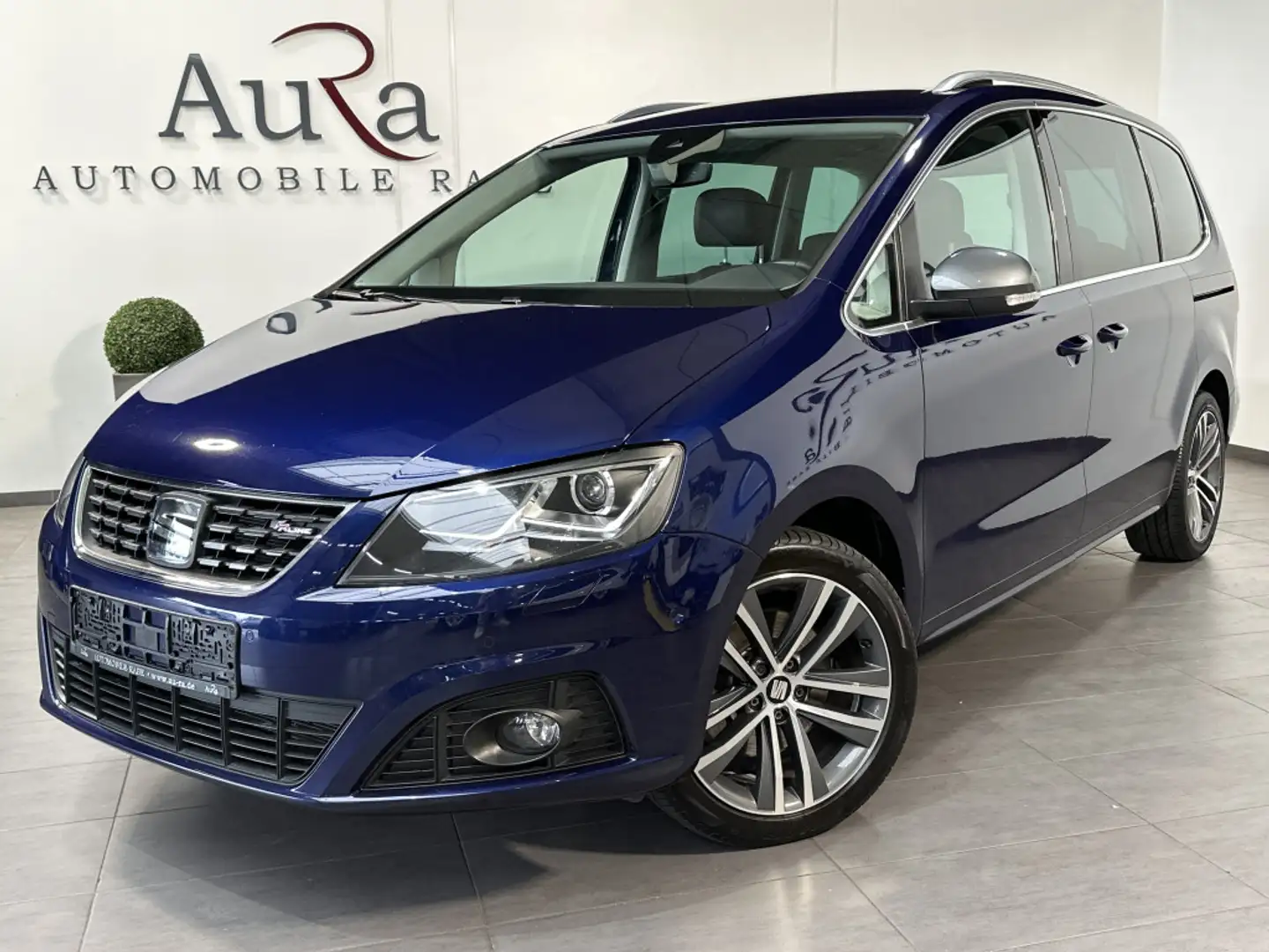 SEAT Alhambra 2.0 TDI DSG 4D FR-LINE NAV+XEN+ACC+18ZO Blau - 1