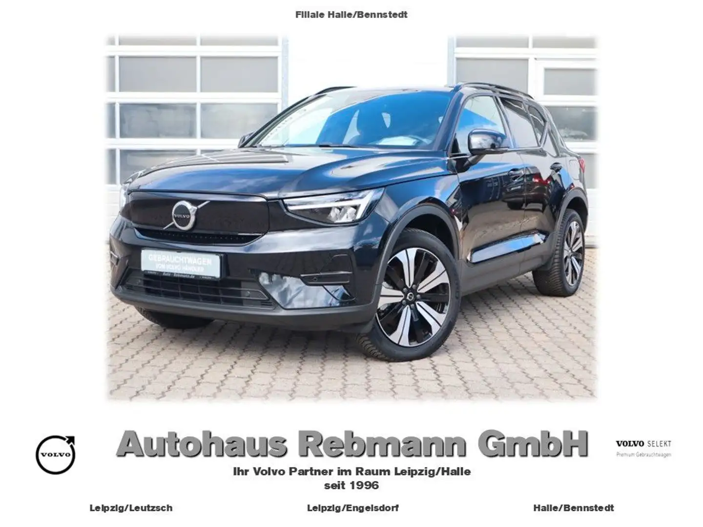 Volvo XC40 Plus Recharge Pure Electric 2WD Schwarz - 1