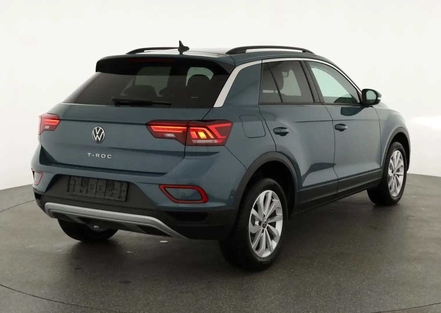 Volkswagen T-Roc Life 1.5 TSI DSG, LED, AHK, Kamera, Parklenk, W... Blau - 2