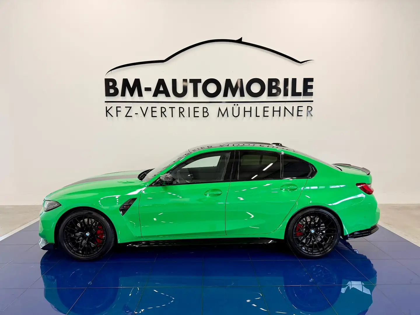 BMW M3 M3 CS xDrive,550PS,Signalgrün,Neuwagen,Leasingf Groen - 1