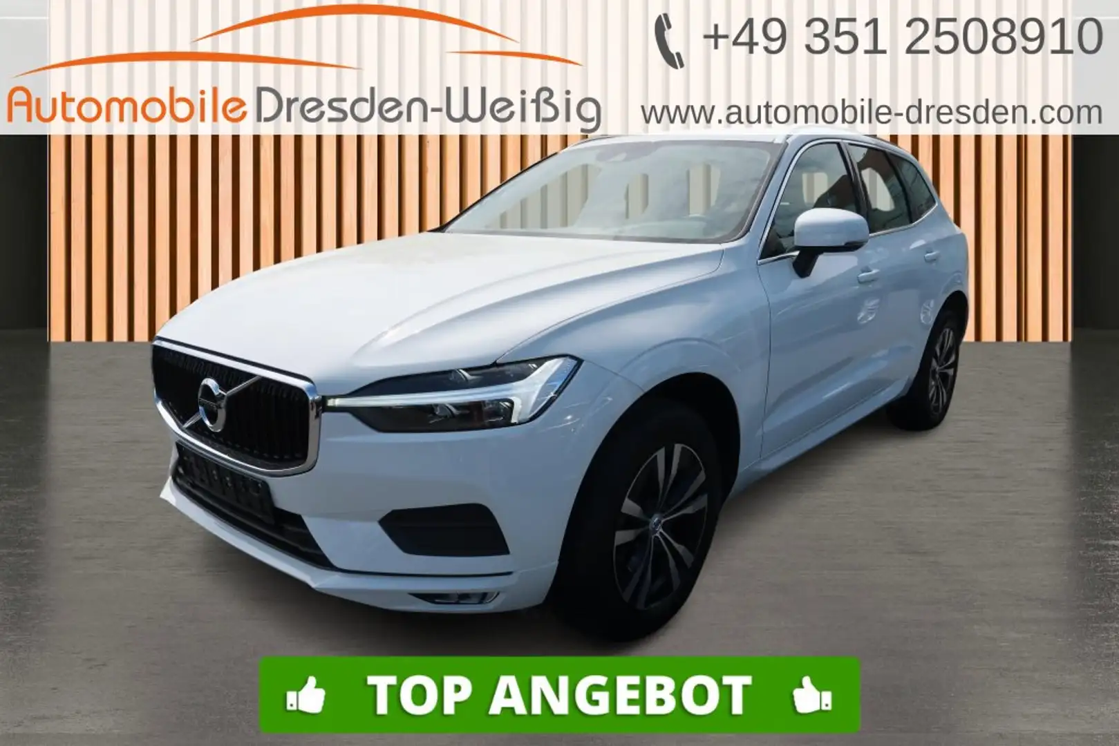 Volvo XC60 2.0 B4 Momentum Pro*Navi*LED*Kamera*DAB* Weiß - 1