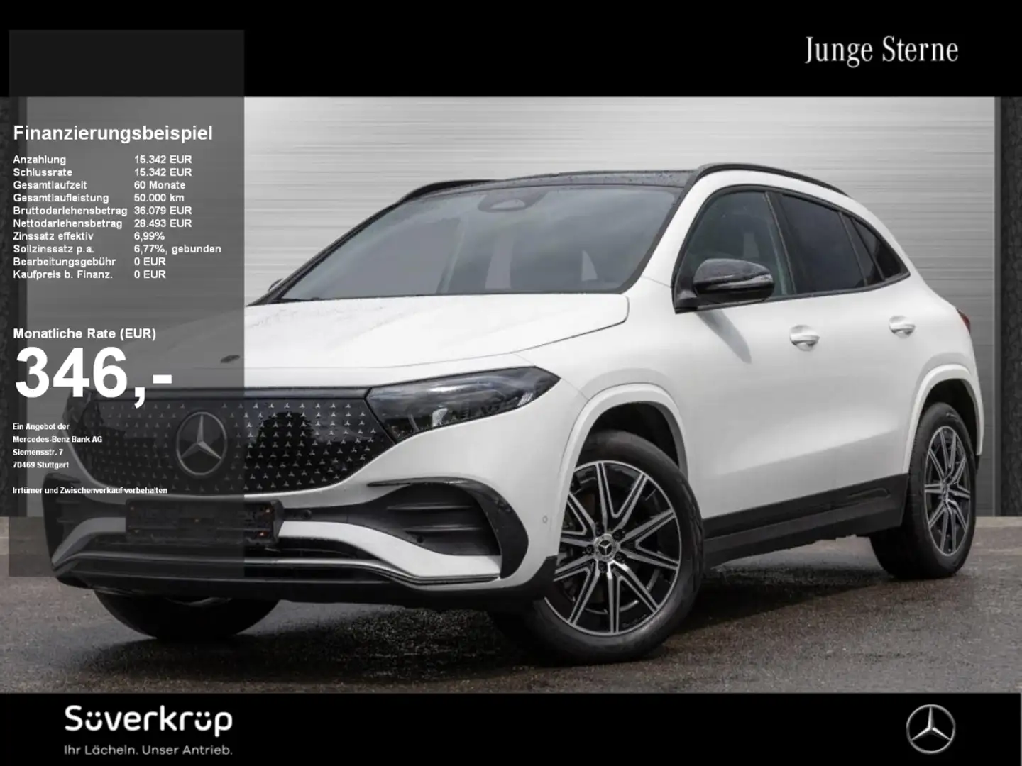 Mercedes-Benz EQA 350 4M , Weiß - 1