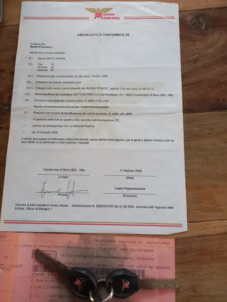 Moto Morini Corsaro 1200 - foto 3