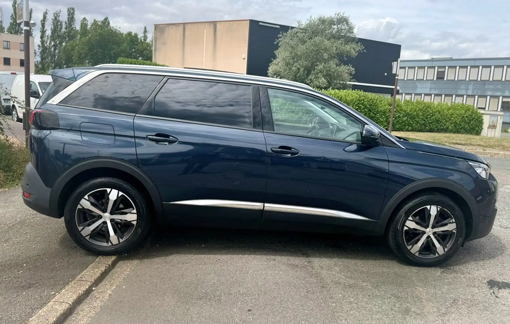 Peugeot 5008 1.2 PT 130 EAT8 ALLURE BUSINESS TOIT OUVRANT 11659 Bleu - 2