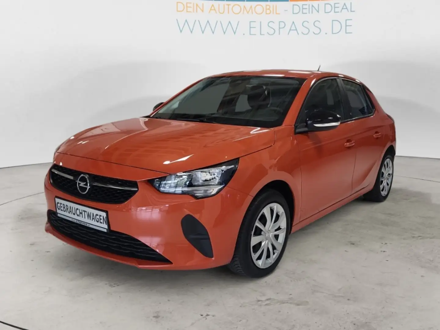 Opel Corsa-e F Edition AUTOMATIK ALLWETTER DIG-DISPLAY TEMPOMAT Orange - 2