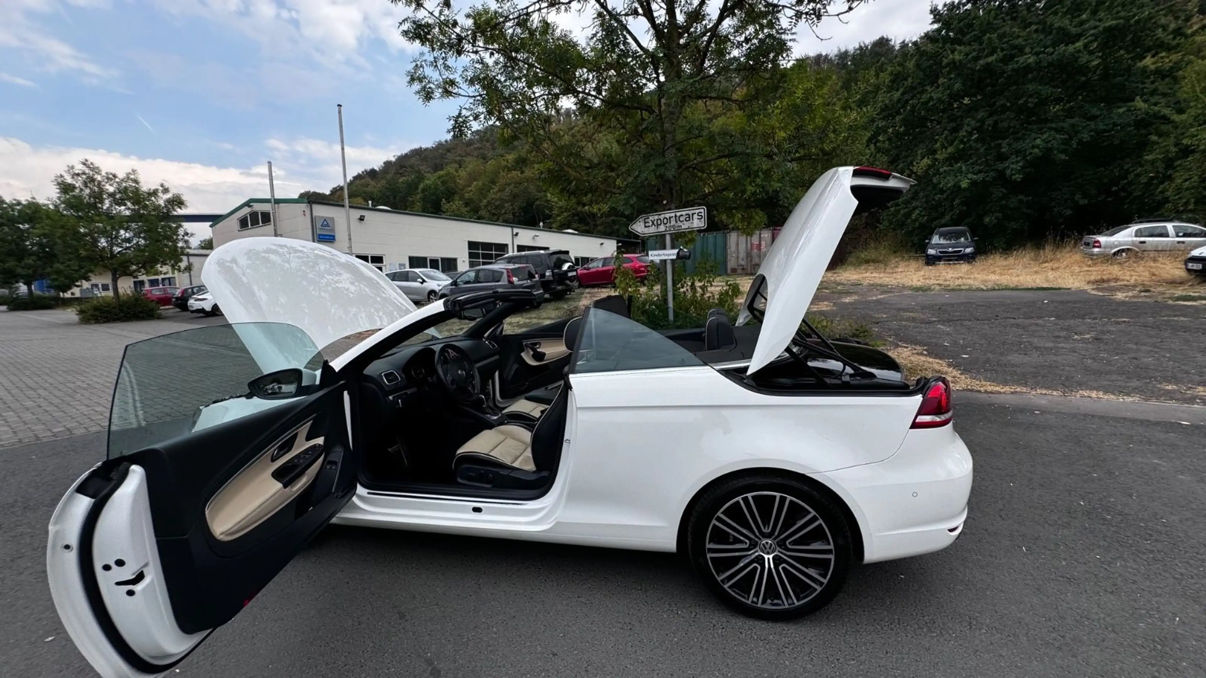 Volkswagen Eos 2,0T DSG Exclusive abs.Voll! a1.Hd Scheck.FP! — photo 2