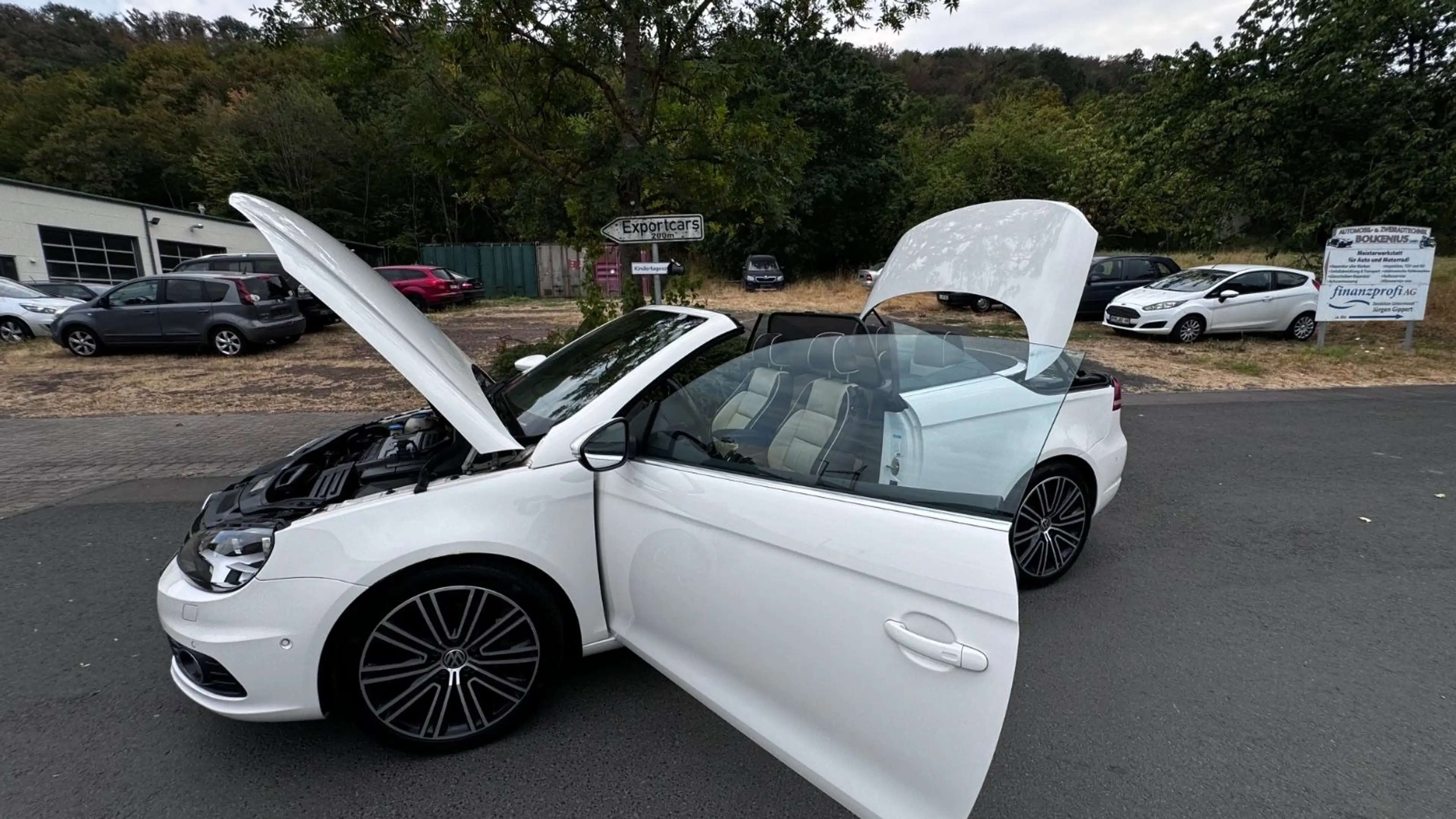 Volkswagen Eos 2,0T DSG Exclusive abs.Voll! a1.Hd Scheck.FP!
