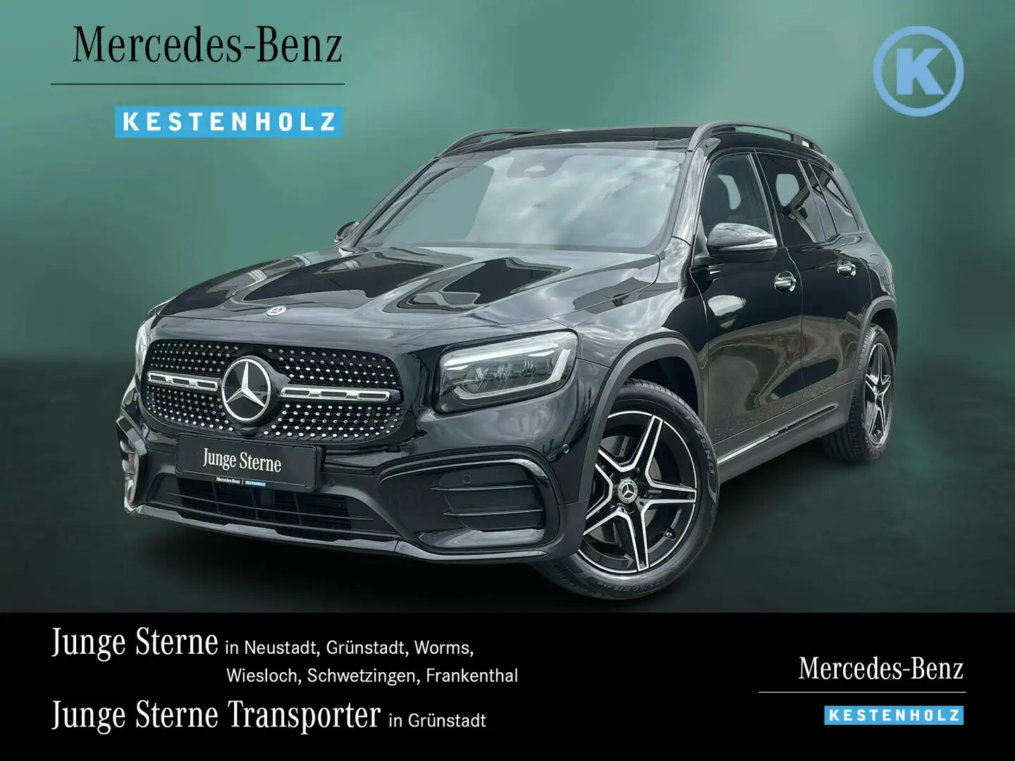 Mercedes-Benz GLB 220 GLB 220 4M AMG+DISTRO+PANO+MEMORY+NIGHT+KAMERA LED Schwarz - 1