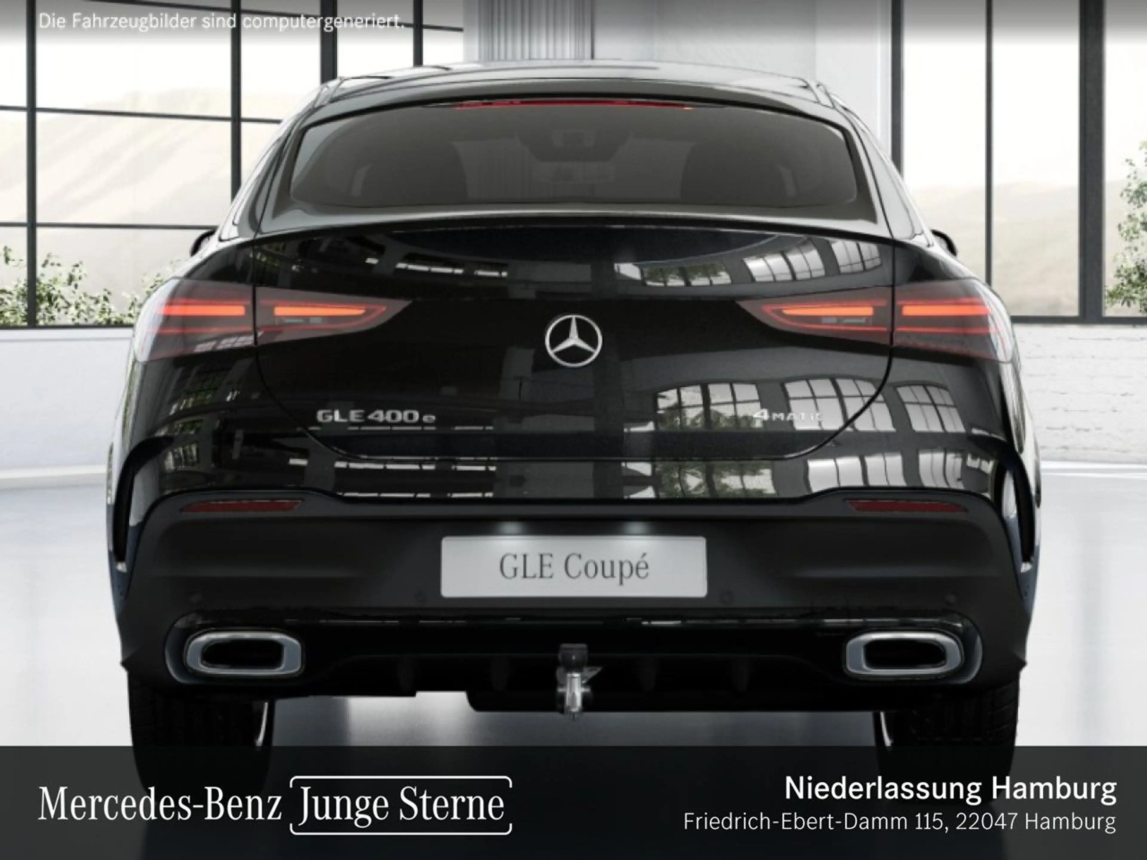 Mercedes-Benz GLE 400 e Coupé 4M AMG+NIGHT+PANO+360+AHK+20"+9G — photo 8
