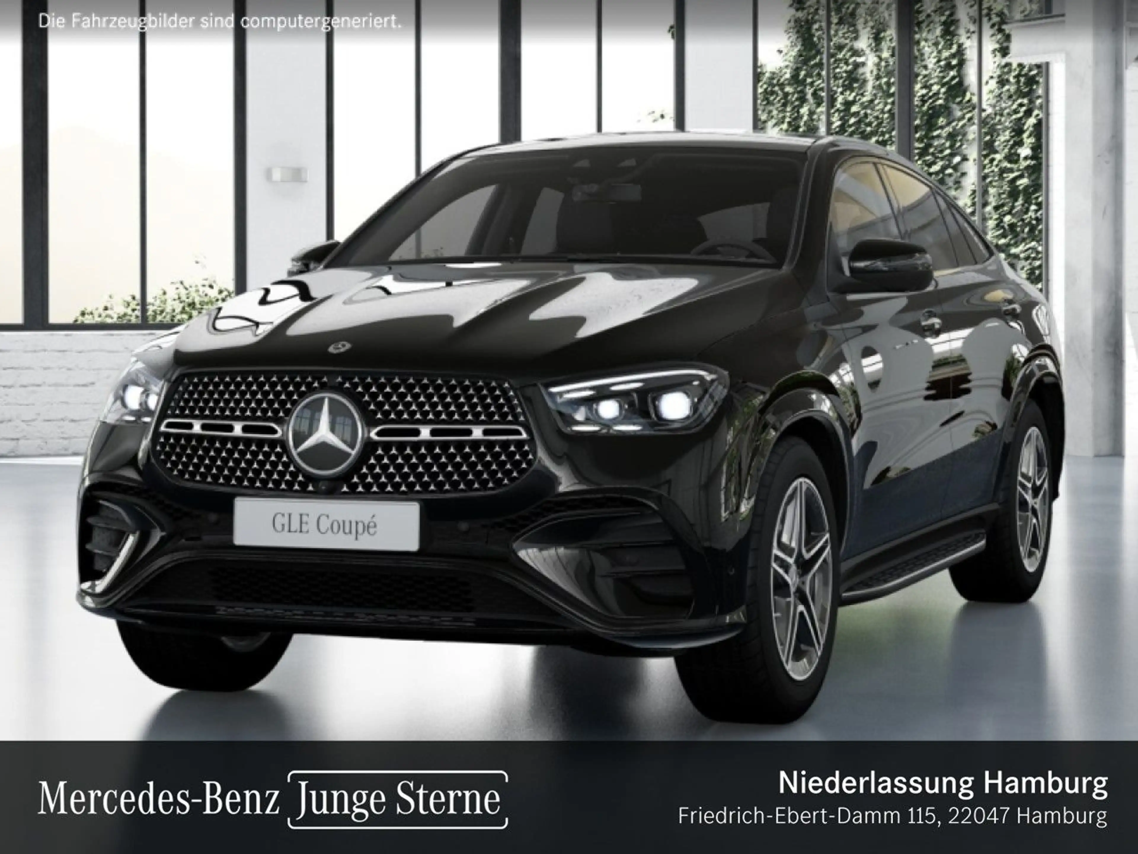 Mercedes-Benz GLE 400 e Coupé 4M AMG+NIGHT+PANO+360+AHK+20"+9G — photo 2