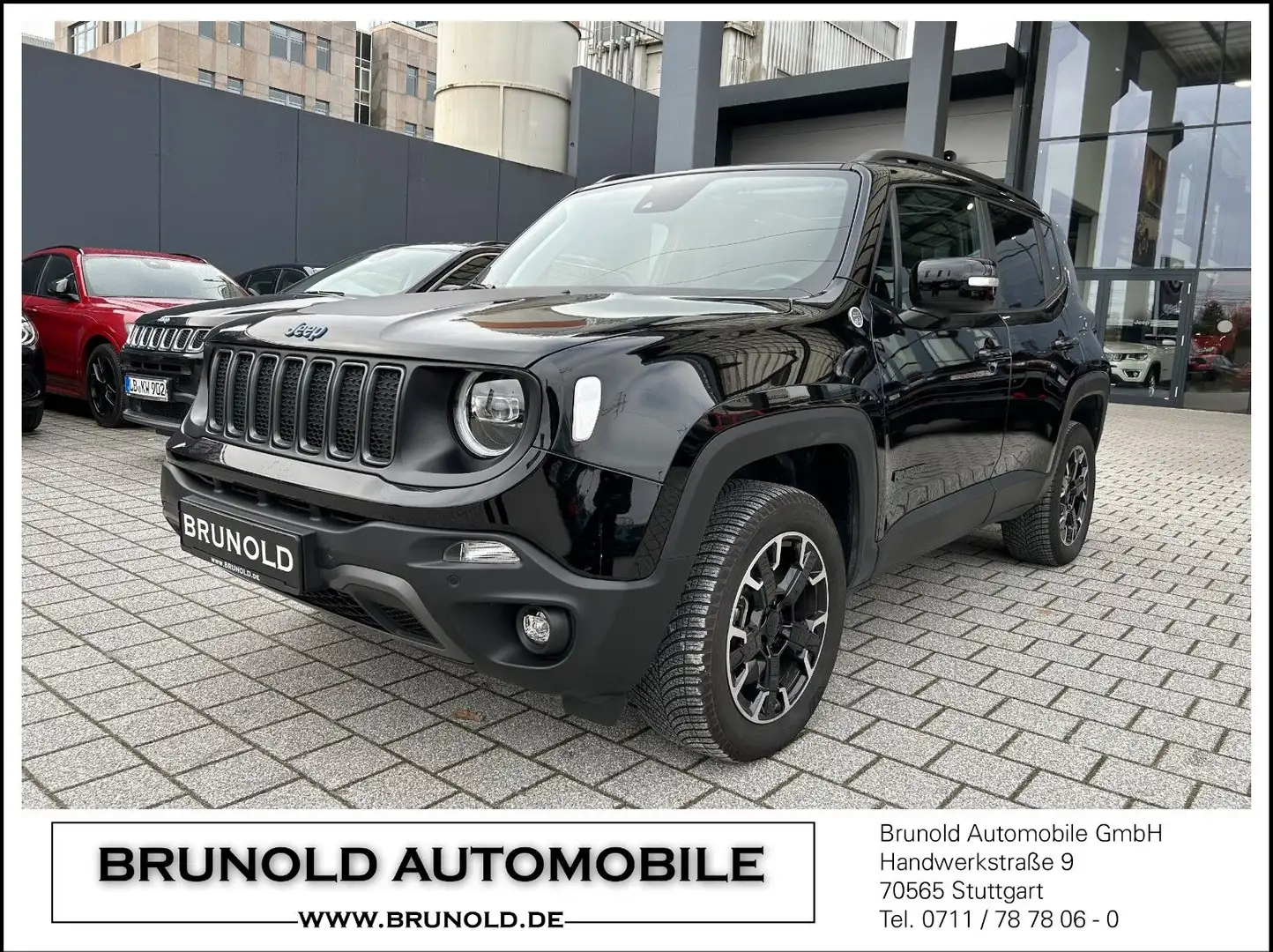 Jeep Renegade Trailhawk 240 PS*Pano + Leder* Zwart - 1