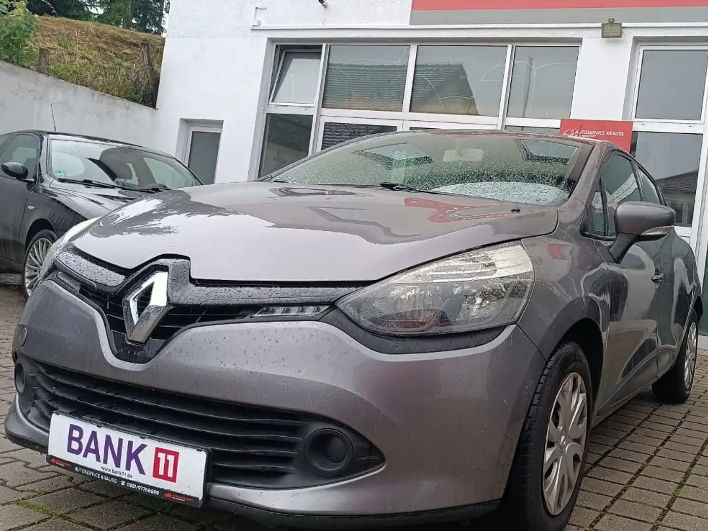 Renault Clio Expression, 4 Tür, Tomtom, TÜV neu Grau - 1