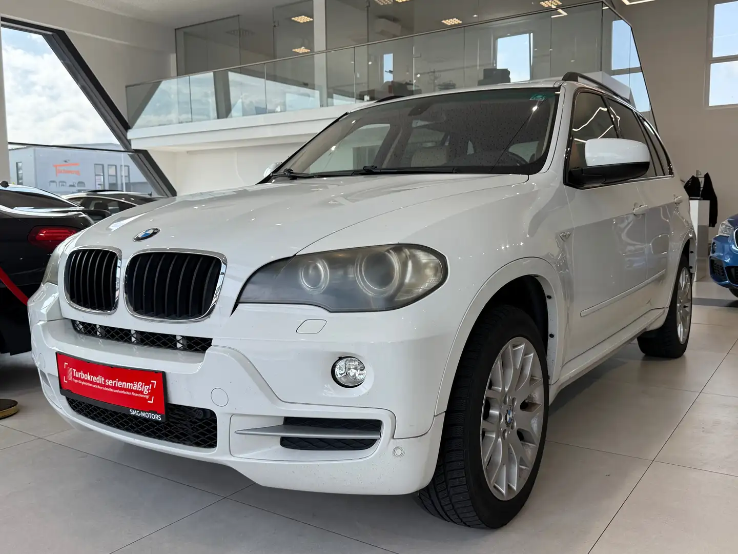 BMW X5 3,0d Aut.*NAVI*XENON*KLIMA*SITZHZG*MFL*KREDIT* Weiß - 1