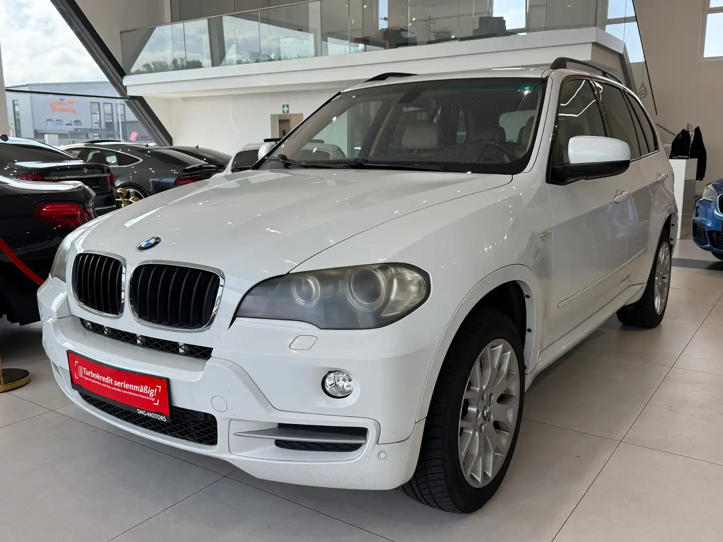 BMW X5 3,0d Aut.*NAVI*XENON*KLIMA*SITZHZG*MFL*KREDIT* Weiß - 2