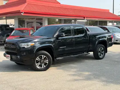 Black 2018 Toyota Tacoma Pickup Truck Four-Wheel Drive Automatic