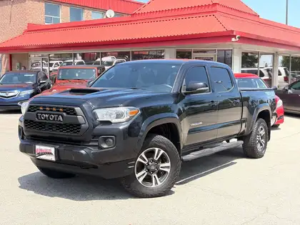 Black 2018 Toyota Tacoma Pickup Truck Four-Wheel Drive Automatic