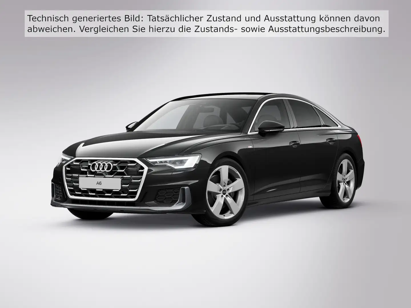 Audi A6 50 TDI Q S LINE PANO LM20 HuD MATRI Schwarz - 2