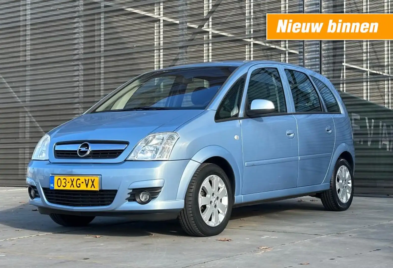 Opel Meriva 1.6-16V TEMPTATION AIRCO/LM VELGEN/AUTOMAAT !! LAG Blauw - 1