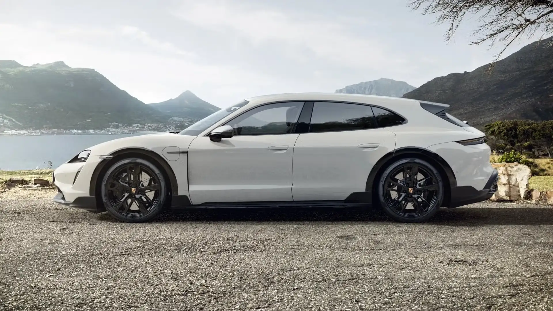 Porsche Taycan Turbo S Cross Turismo 760cv-Full opt-Iva esposta Bianco - 2