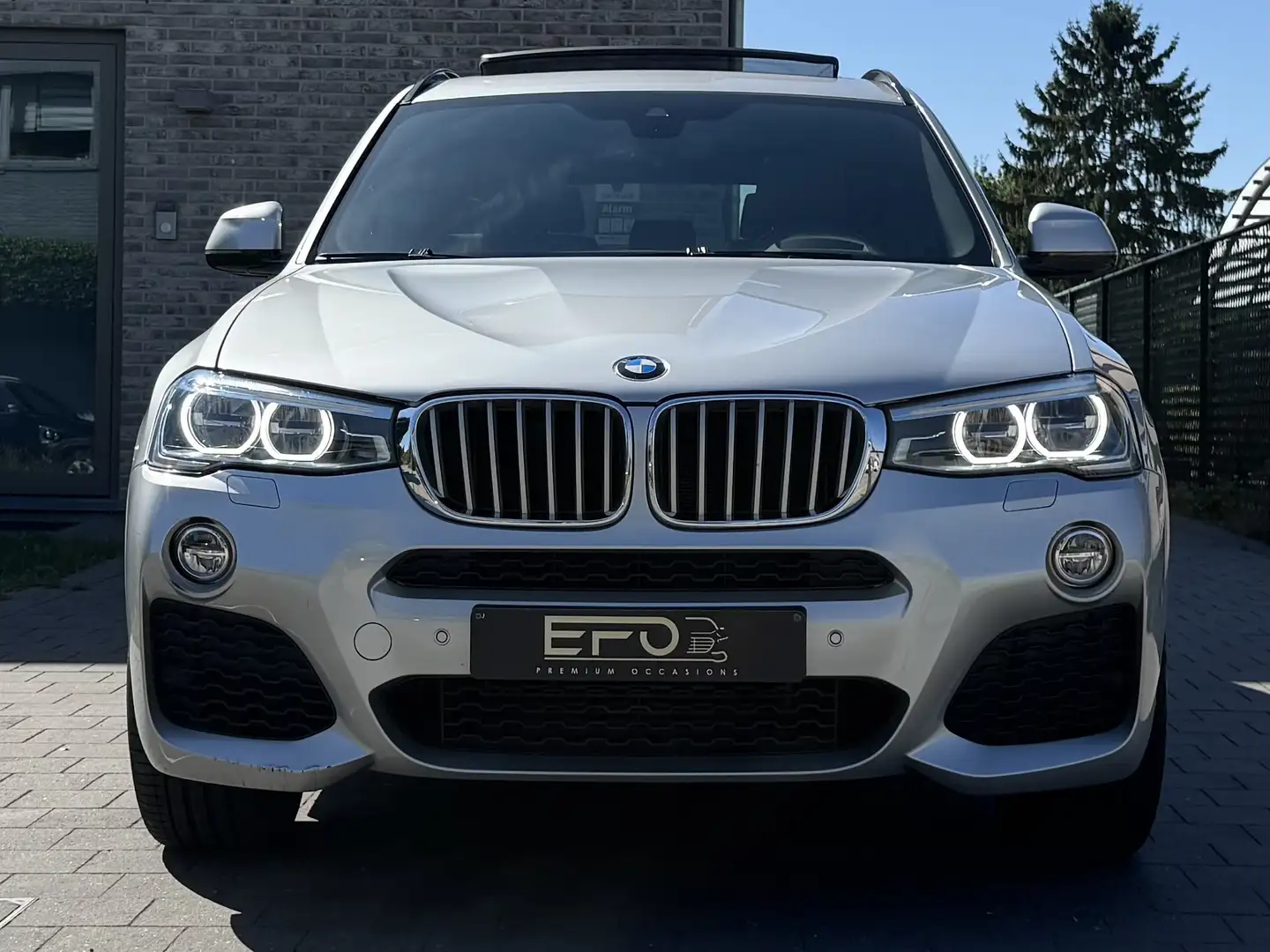 BMW X3 xDrive35d M Sport-Aut. Advantage Argent - 2