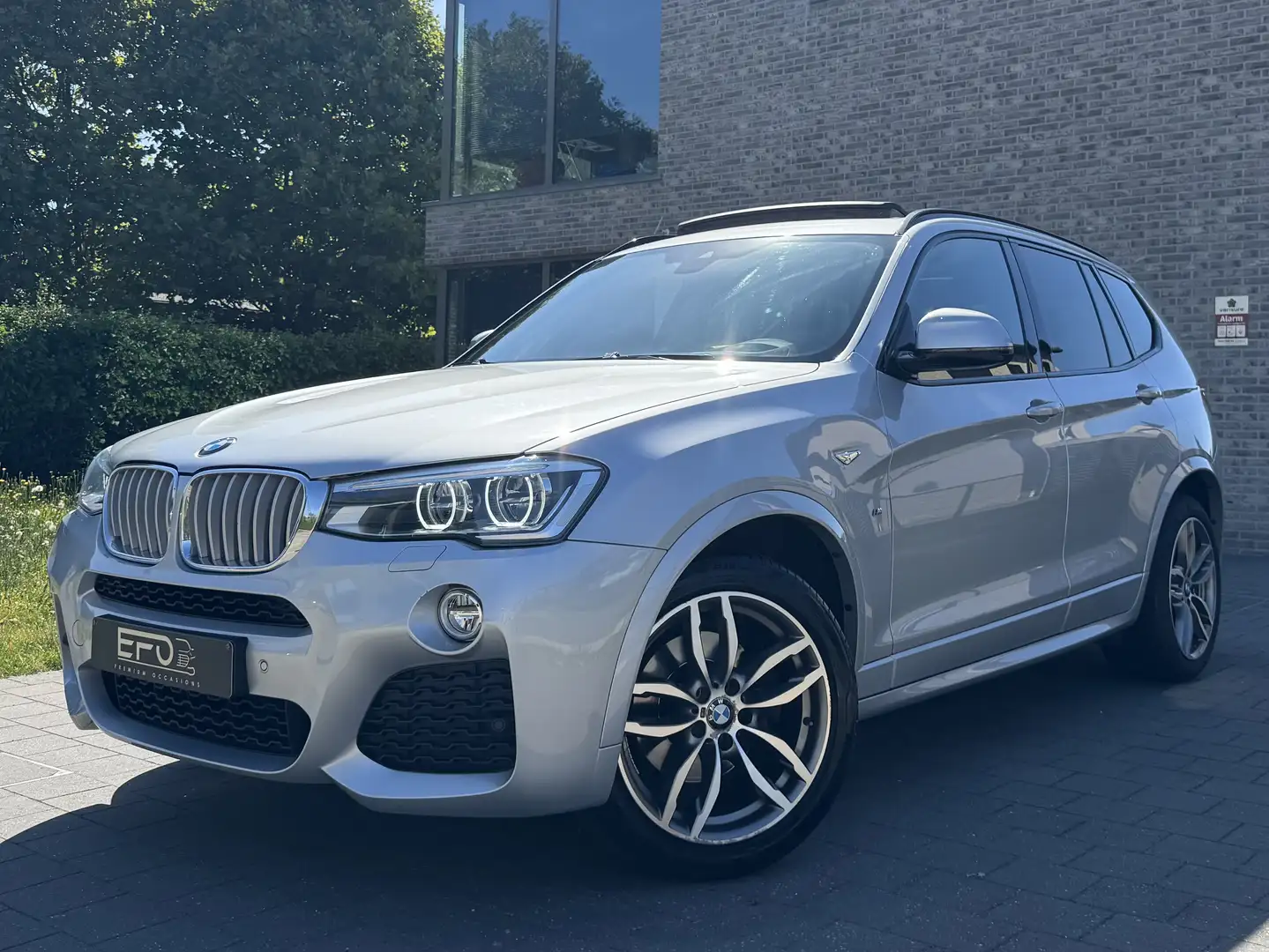 BMW X3 xDrive35d M Sport-Aut. Advantage Argent - 1