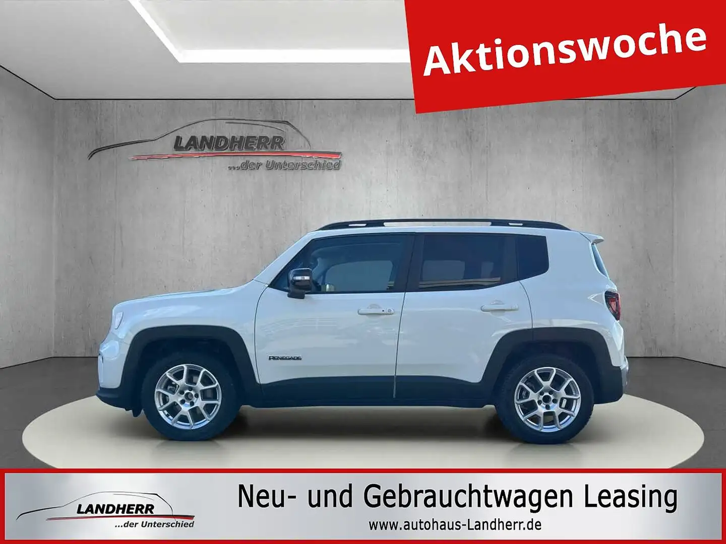 Jeep Renegade MHEV Limited Navi/Winterpaket/PDC Weiß - 1
