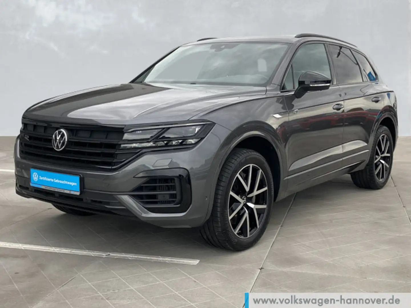 Volkswagen Touareg V6 3.0 TSI DSG 4M R-Line Navi LED STHZG Gris - 2