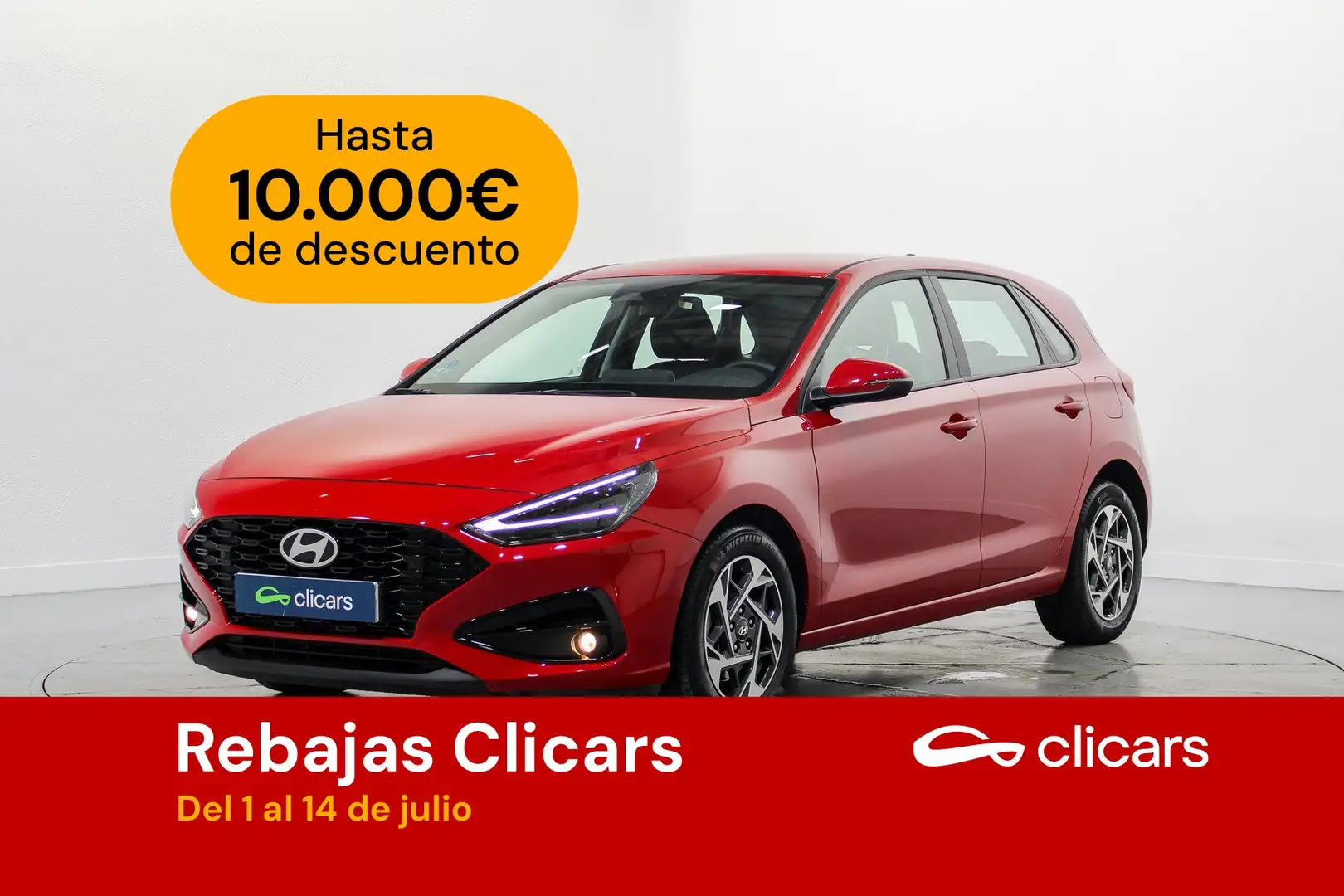 Hyundai i30 1.0 TGDI Klass LR 48V 120 Blanco - 1