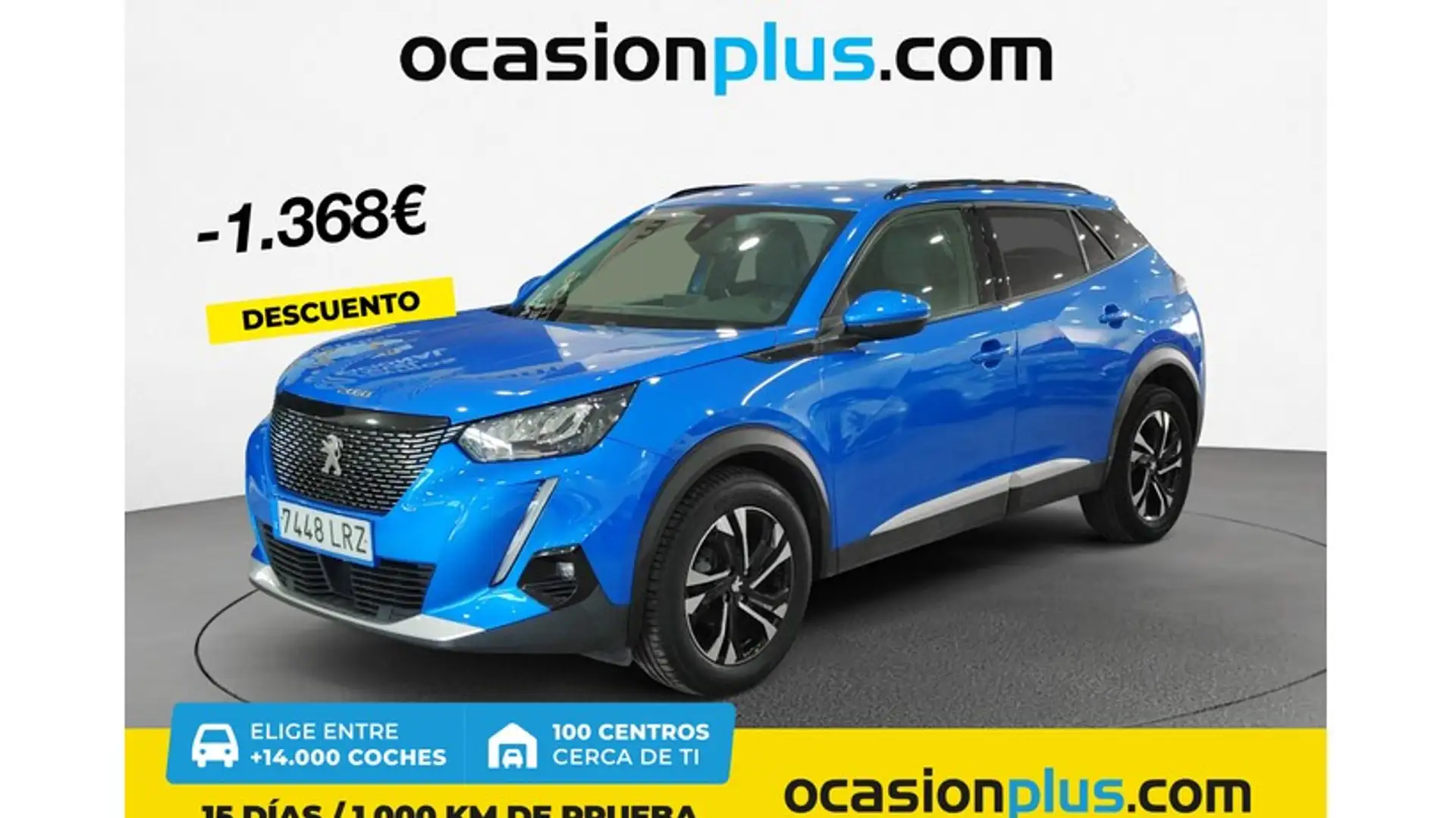 Peugeot 2008 1.2 PureTech S&S Allure Pack 130 Bleu - 1