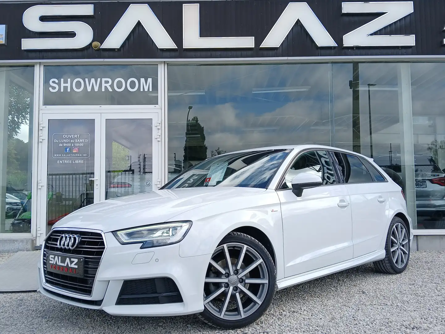 Audi A3 Sportback 30 TDi Sport S tronic S-LINE/ Weiß - 1