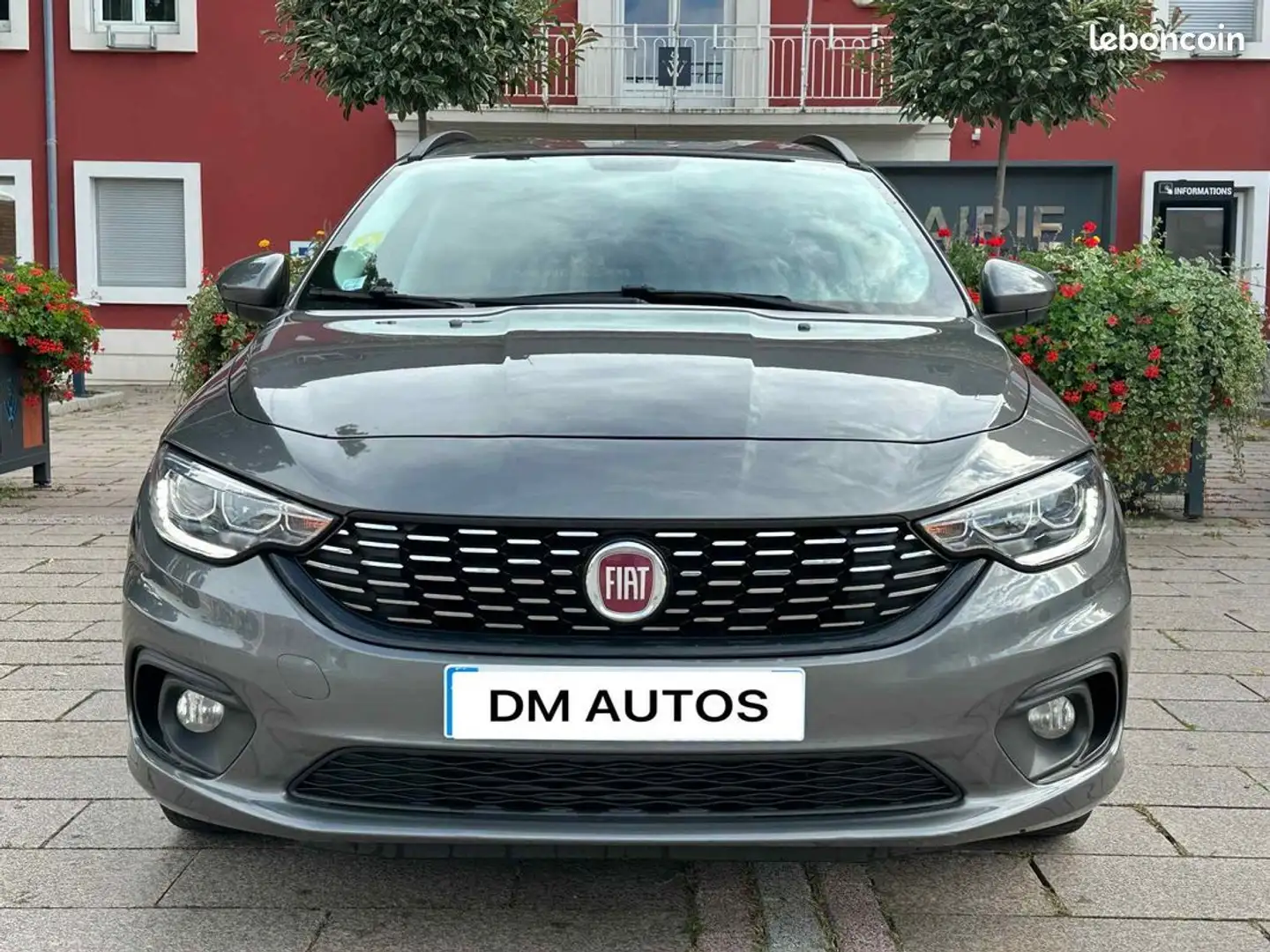 Fiat Tipo 1.3l jtd multijet 2019 1ere main gps Gris - 2