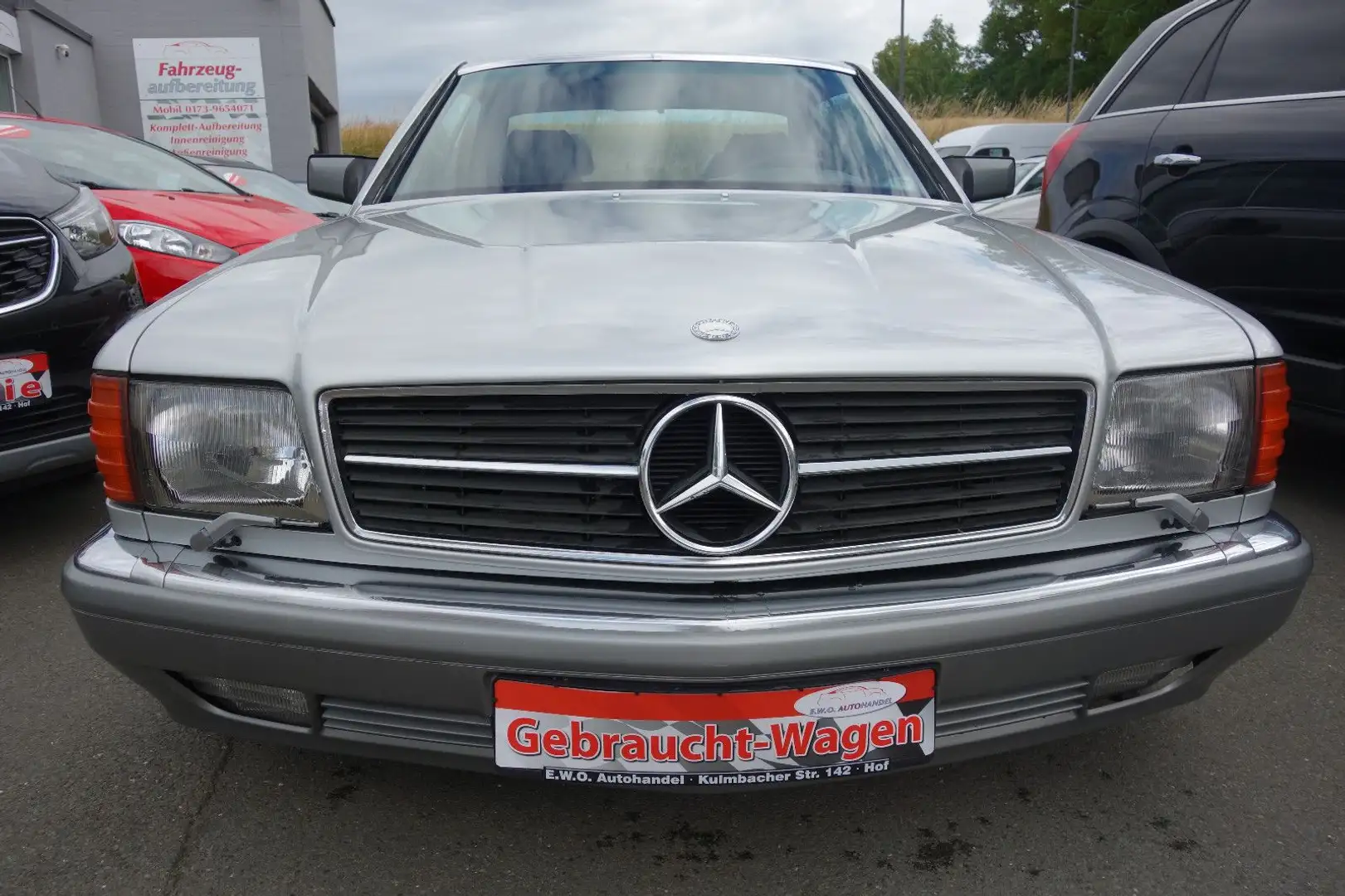 Mercedes-Benz 560 SEC W 126 Coupe H-Zulassung Silber - 2
