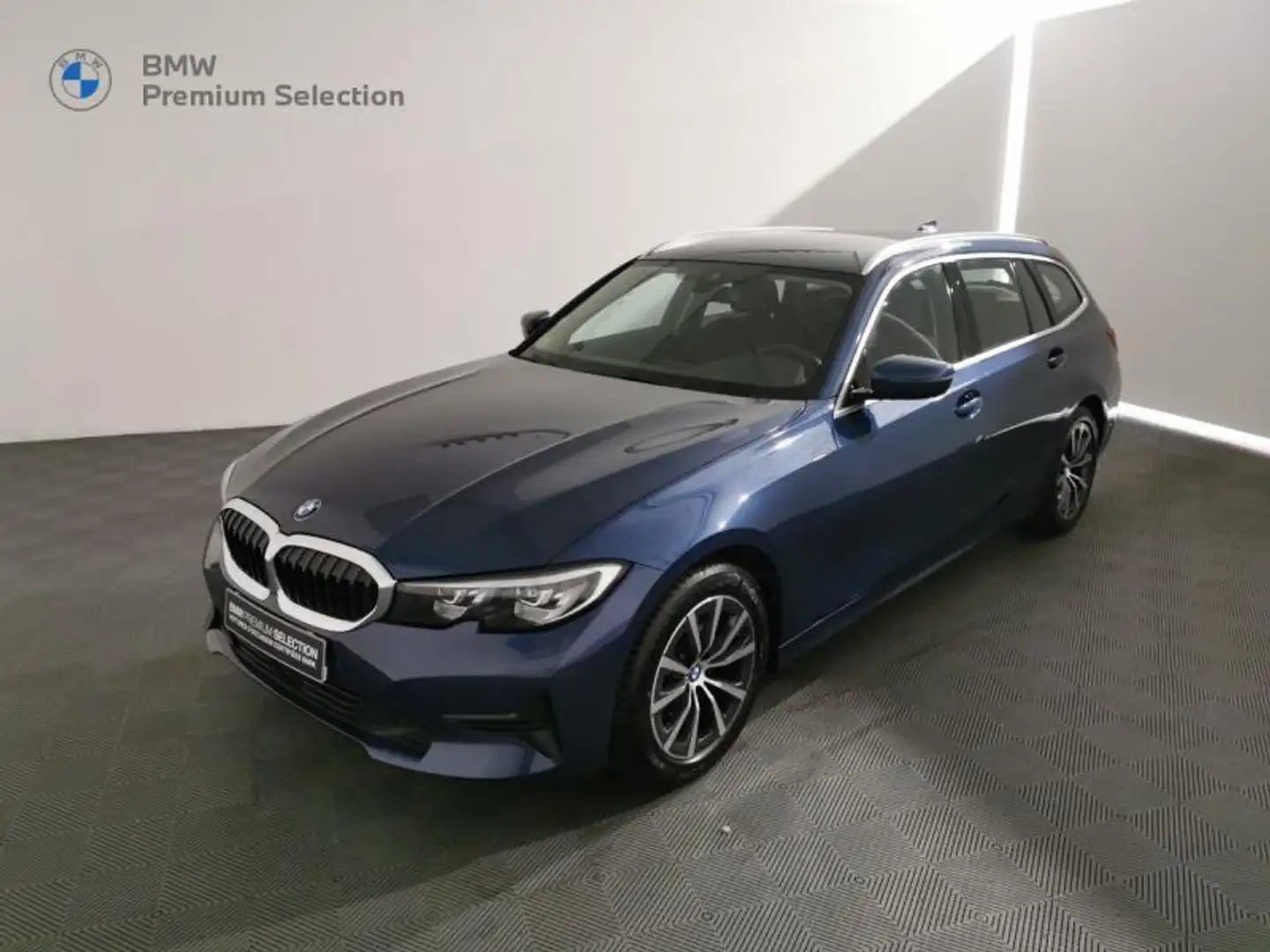 BMW 320 320dA MH 190ch Business Design Bleu - 1
