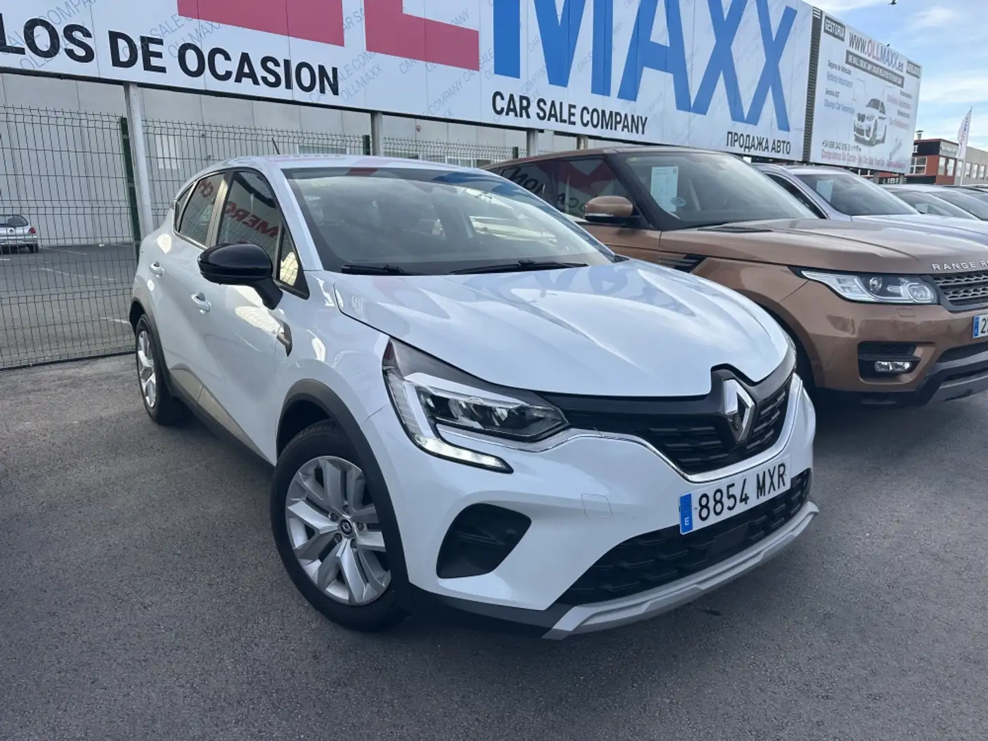 Renault Captur E-TECH Híbrido Techno Fast Track 105kW Blanco - 1