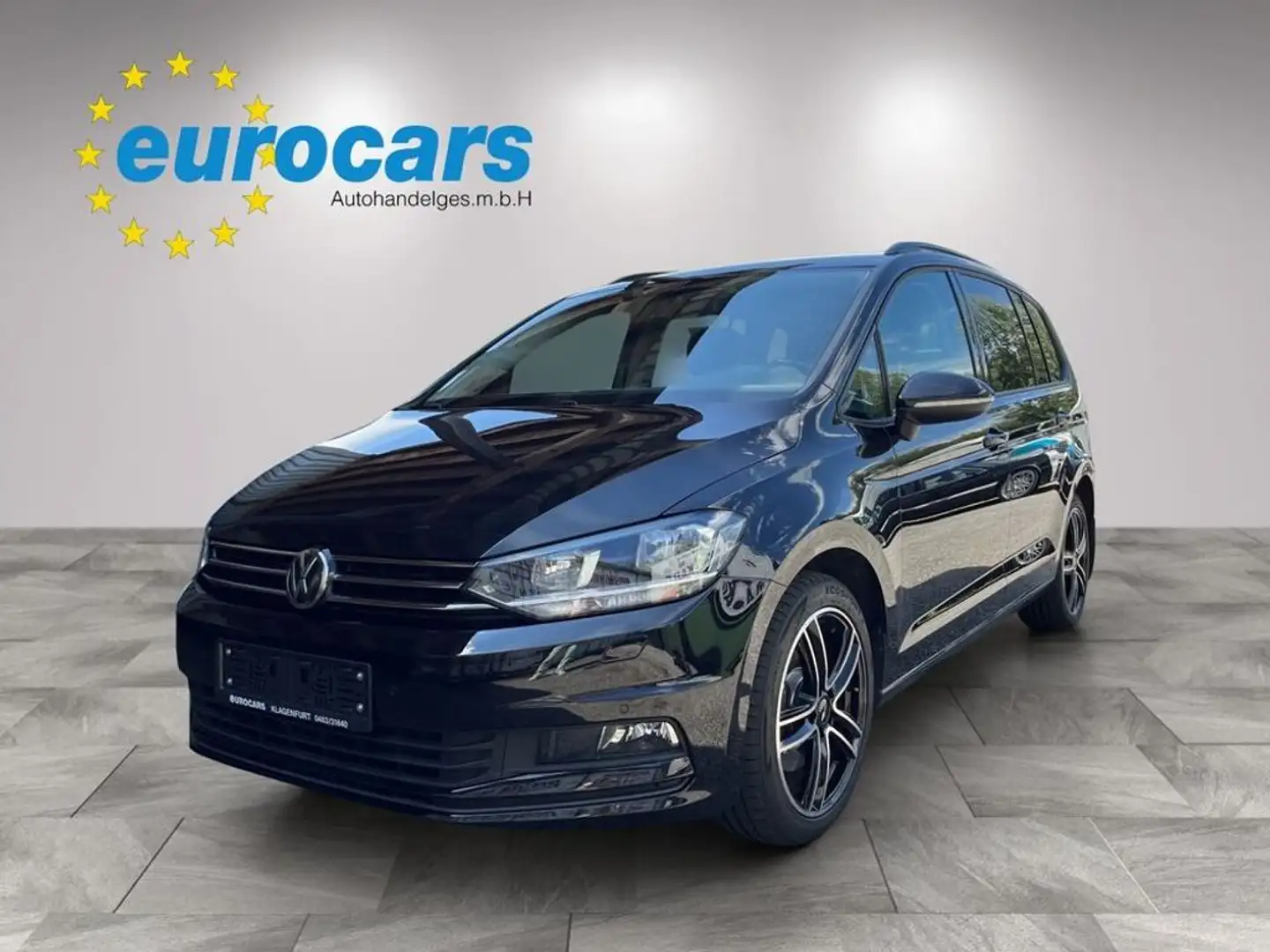 Volkswagen Touran 1,6 TDI Negro - 1