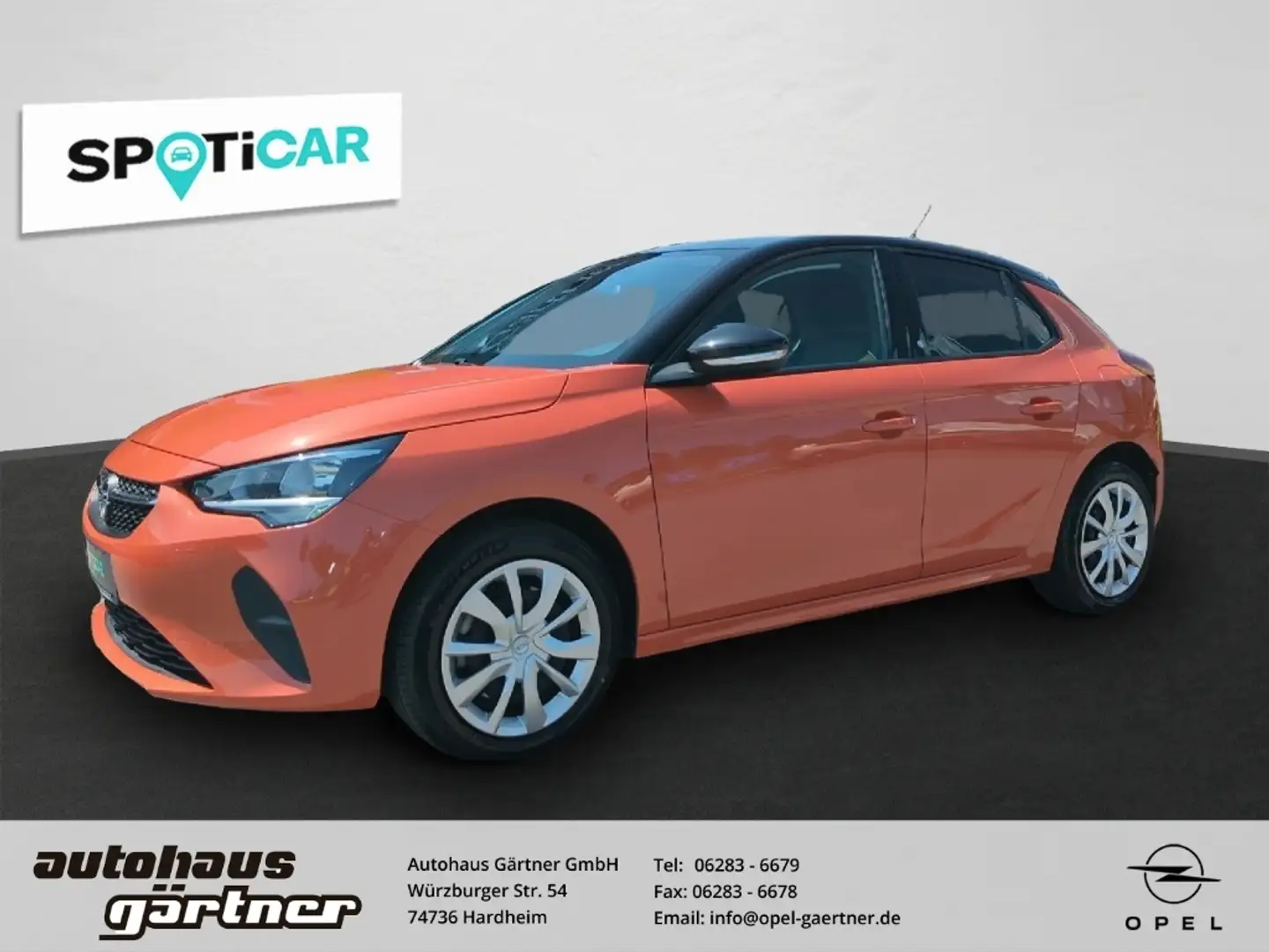 Opel Corsa-e Corsa F e Edition SZH Kamera Lenkradheizung DAB Ap Orange - 1