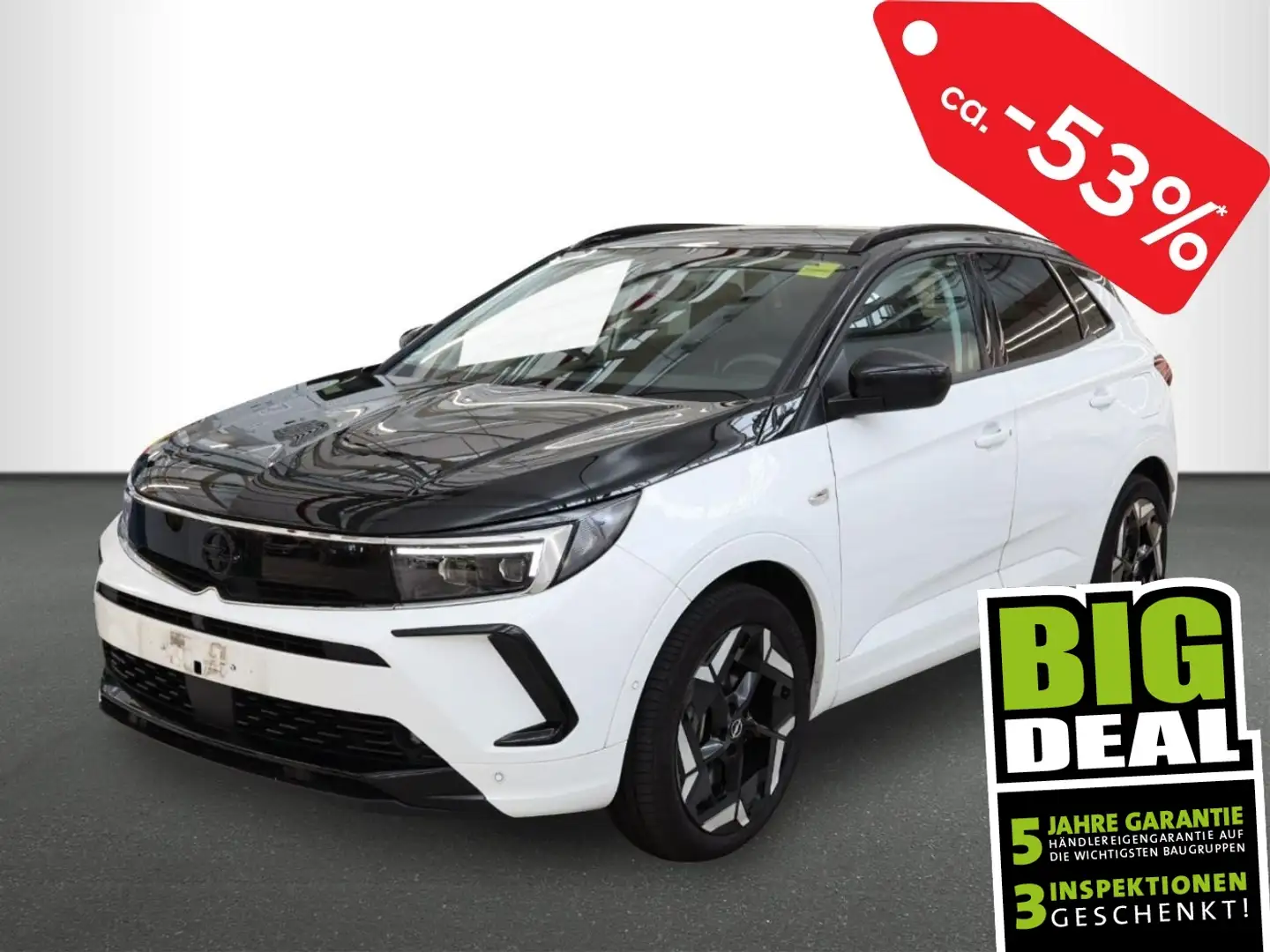 Opel Grandland AT8 GSe 4x4 Matrix/Navi/Ergo/PDC/360° Blanc - 1