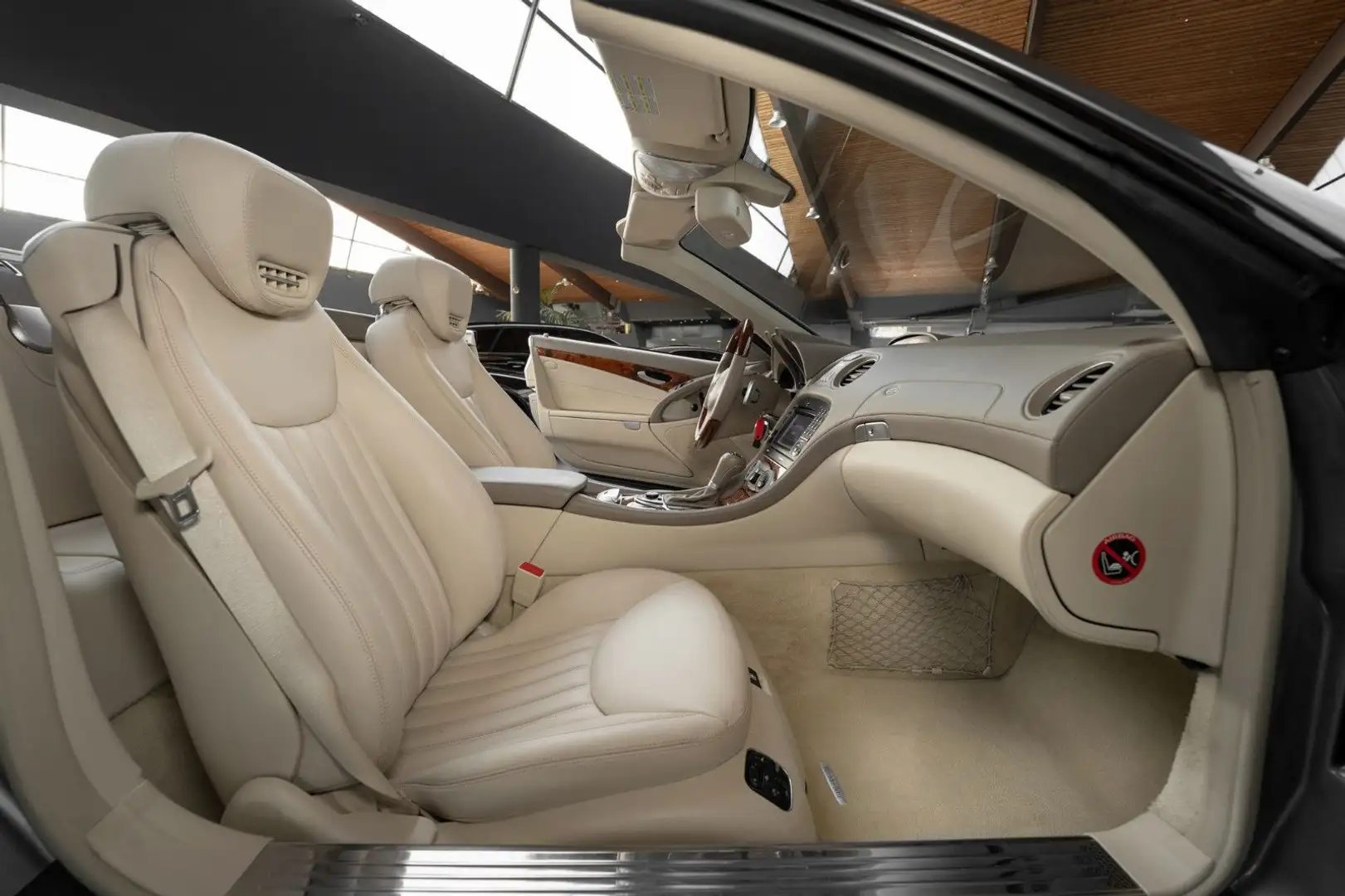 Mercedes-Benz SL 350 Sportmotor #deutsches Fzg. 1.Hand! #Pano Gris - 2