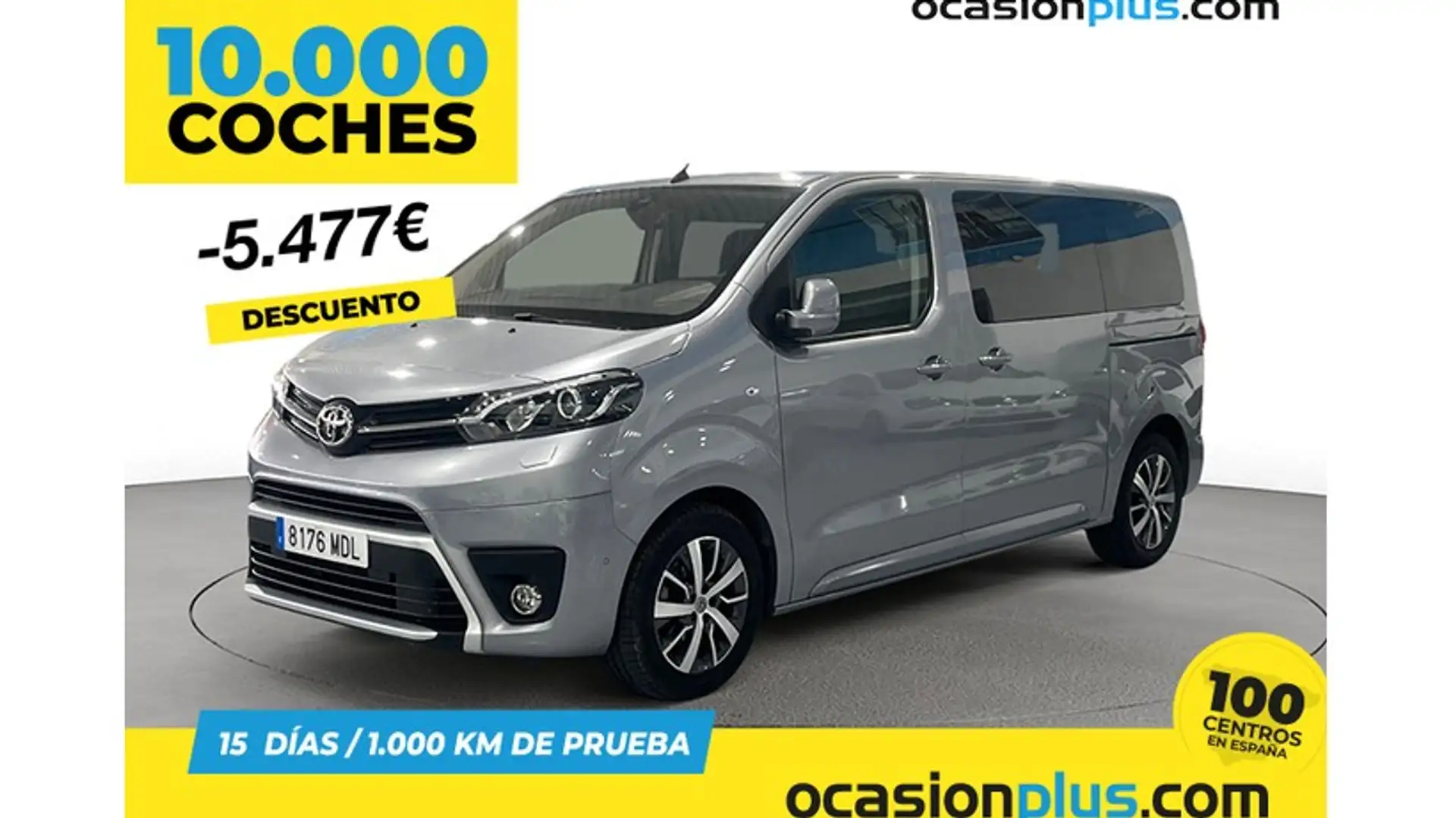 Toyota Proace Vip L1 2.0D 7pl. Luxury Aut. 180 Silver - 1