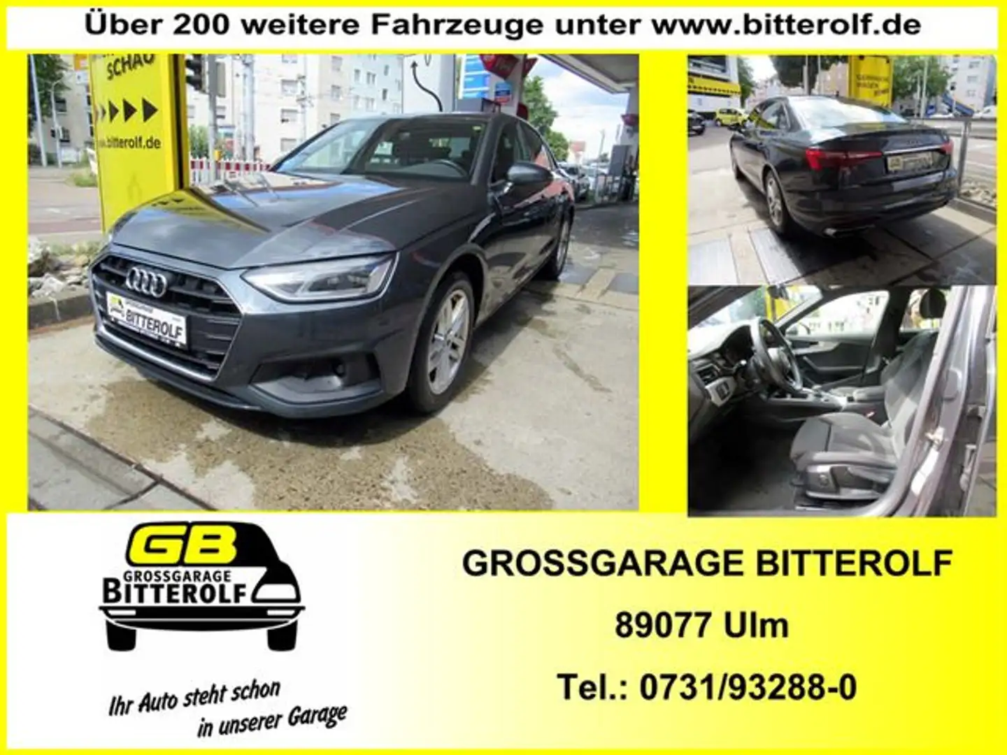 Audi A4 35TDI LIMO S tronic Navi+/SHZ/Sportsitze/Temp Grau - 1