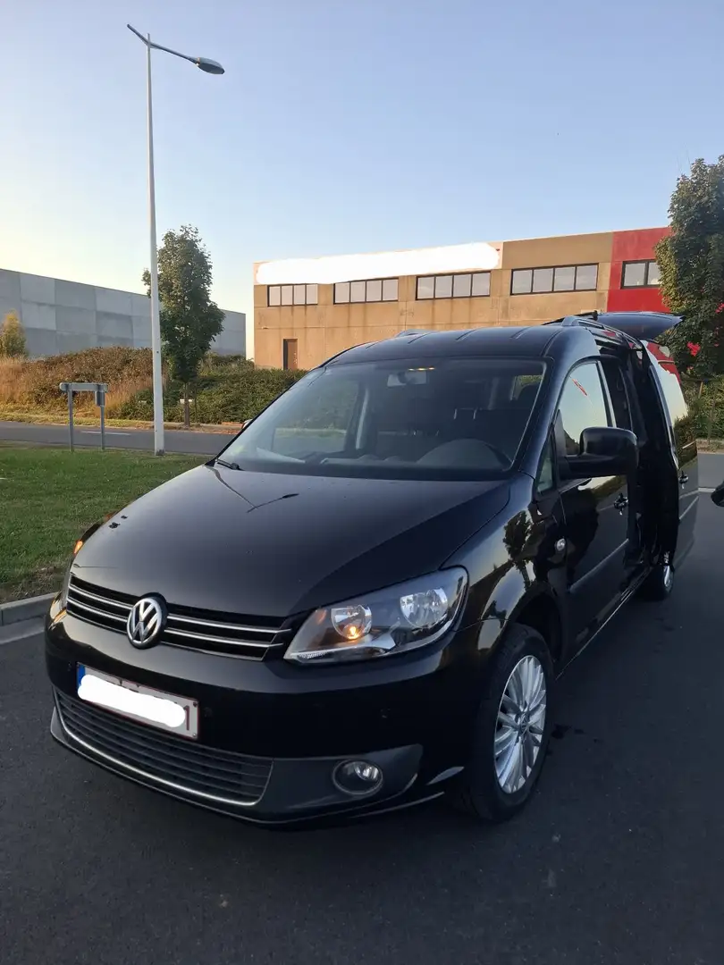 Volkswagen Caddy Caddy Maxi Life 2.0 CR TDi Maxi Cup DSG Zwart - 2