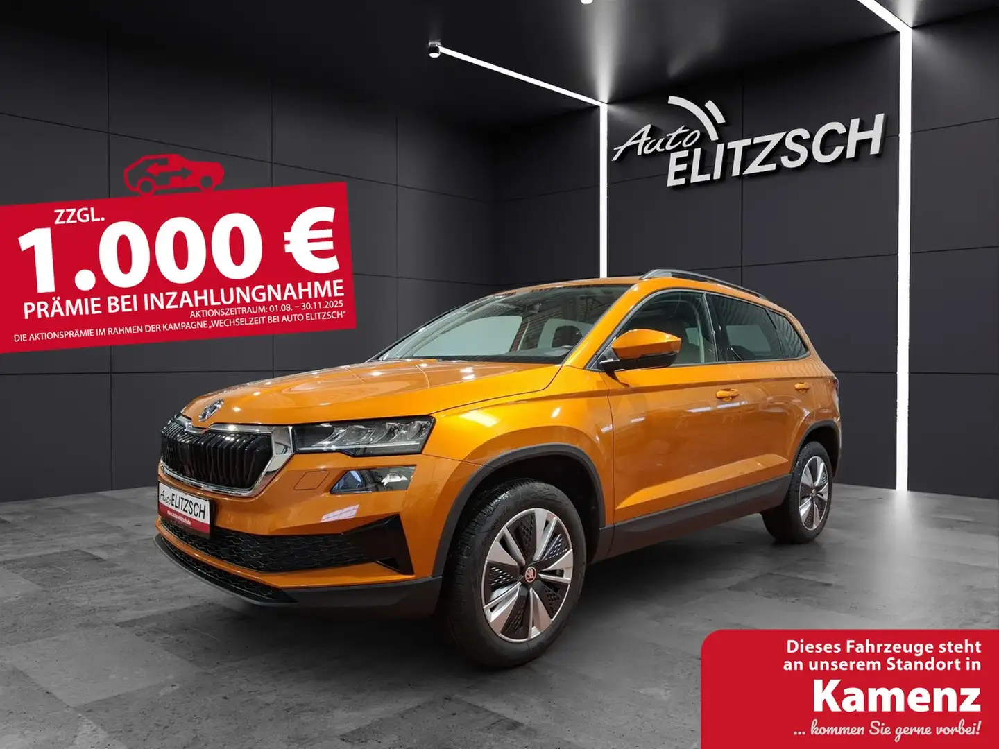 Skoda Karoq TSI Ambition DSG LED AID GRA PDC SH Orange - 1