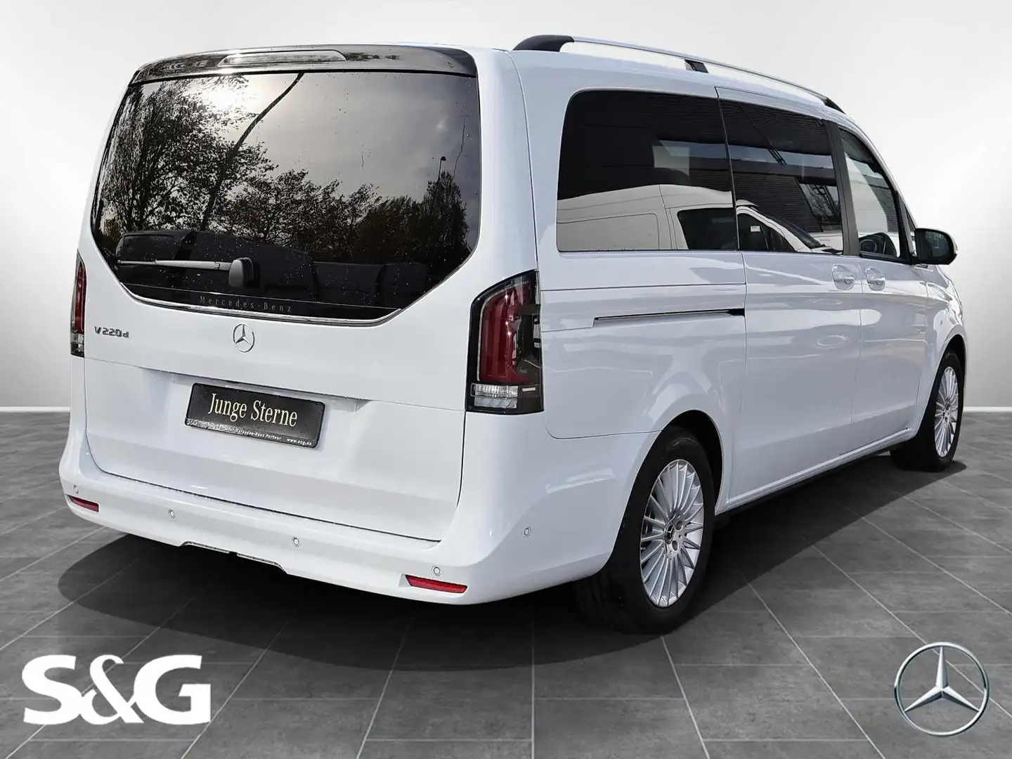 Mercedes-Benz V 220 d STYLE Lang DISCTRONIC AHK WIDESCREEN Weiß - 2