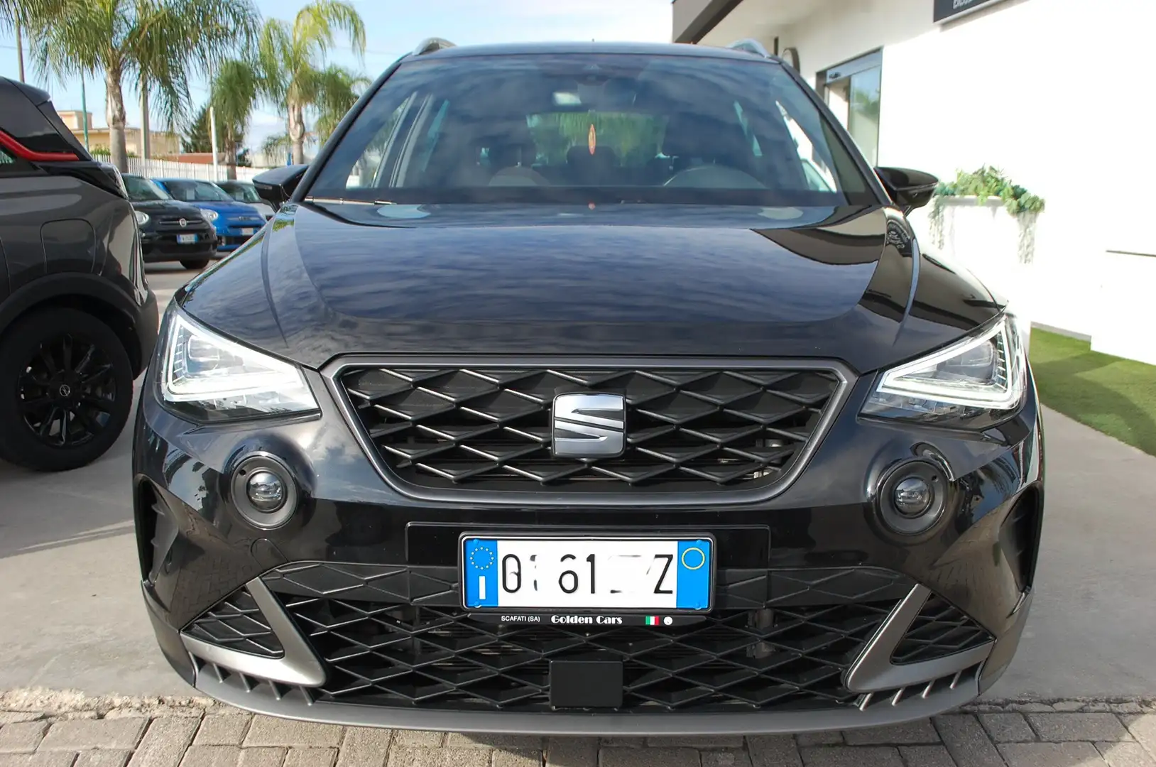 SEAT Arona 1.0 ecotsi FR 110CV dsg Uff Italy Led Clima Lega Noir - 2